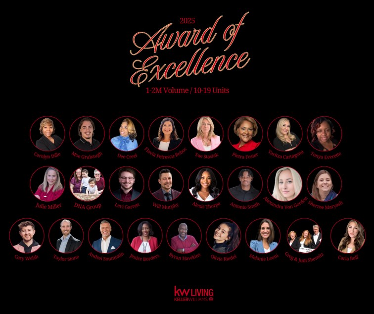 HUGEEE congratulations to our incredible, award-winning agents for the 2025 production year!!! 🎉✨
Your hard work, dedication, and drive continue to raise the bar, and we are beyond proud to be in business with each and every one of you. This is a HUGE accomplishment—own it, celebrate it, and soak it all in. You’ve earned every bit of it! 🥳👏🔥
#KWLiving #RealEstateAwards #Celebrate