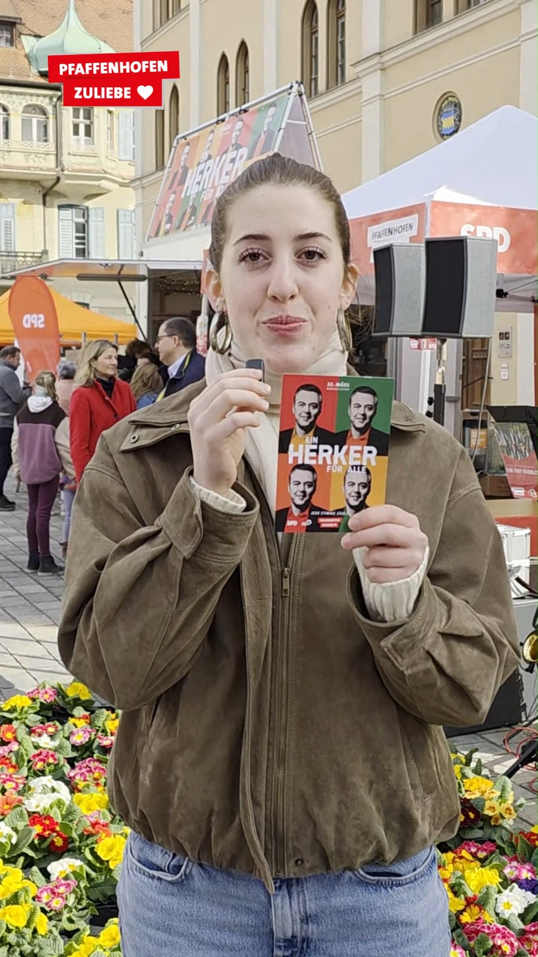 Ein Herker für alle.
Alle für einen.
Am 22. März wählen gehen!
Pfaffenhofen zuliebe ❤️!