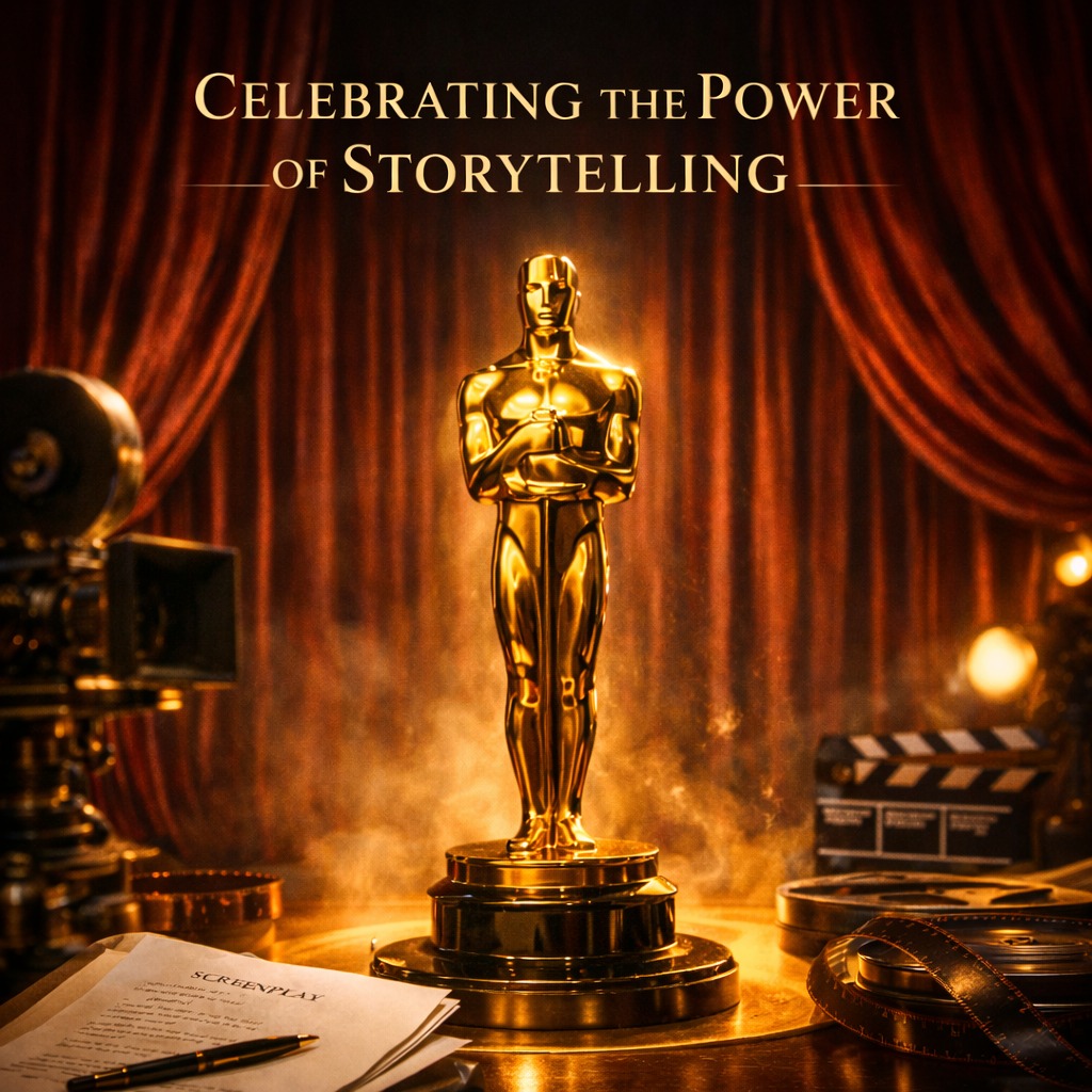 Tonight we celebrate the power of storytelling.
The Academy Awards remind us why filmmaking continues to inspire audiences around the world — bold ideas, unforgettable performances, and stories that stay with us long after the credits roll.
Congratulations to all the filmmakers, actors, writers, editors, and craftspeople whose work brought incredible stories to life this year.
At Aura Media Productions, we’re inspired by the creativity and dedication behind films like these and the artists who make them possible.
Here’s to great storytelling and the future of cinema.
#Oscars #AcademyAwards #Filmmaking #Storytelling #Cinema #IndependentFilm #AuraMediaProductions