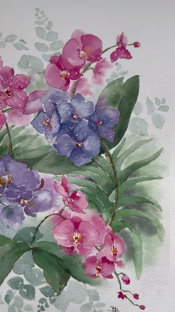 Orquídeas para casamento 💜
Digitalizada para compor diversos itens da papelaria, esta aquarela foi uma das identidades mais marcantes que já vi!
Se gostou, me segue pra acompanhar mais! ✨