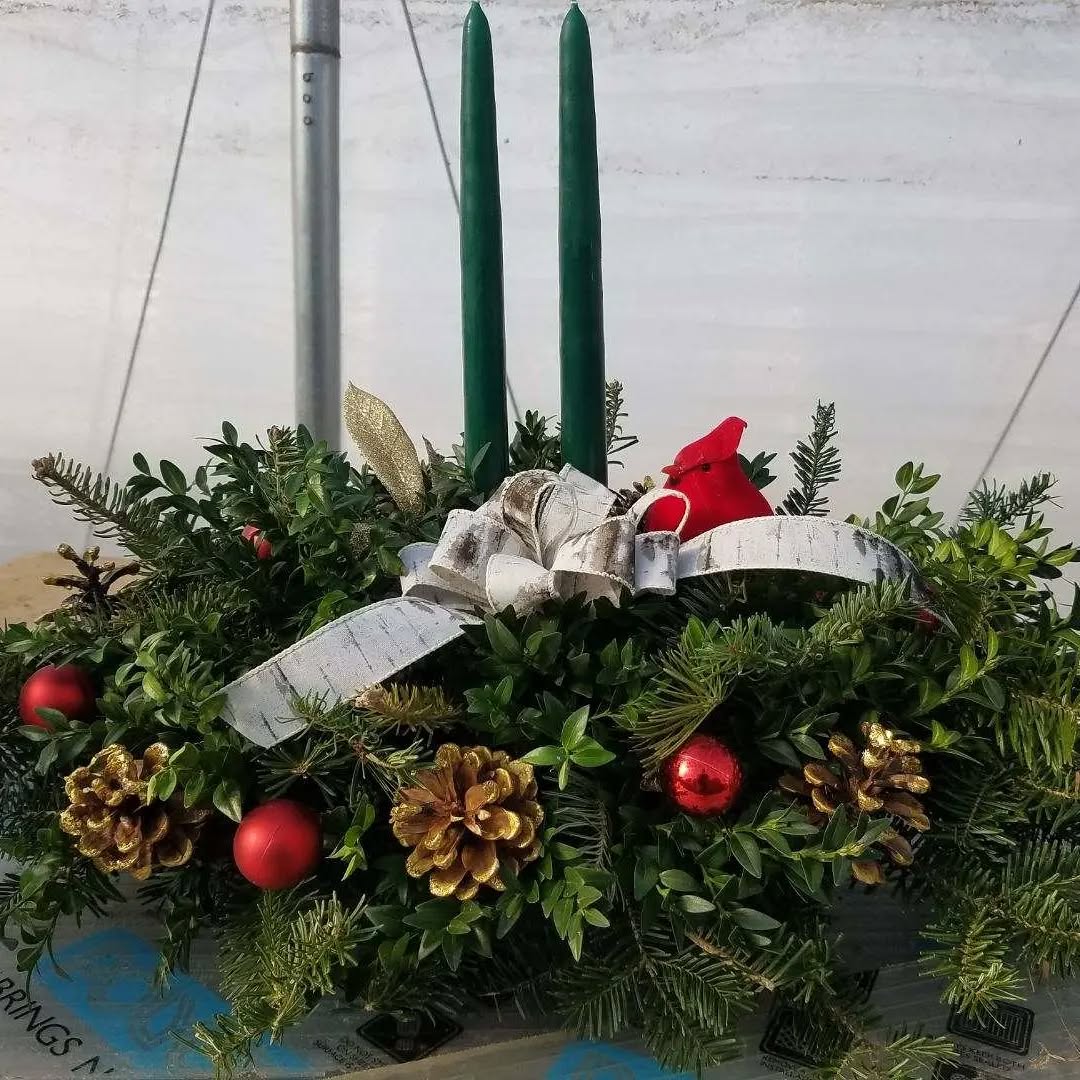 Add a festive touch to your holiday table this year with one of our beautiful Christmas centerpieces!
Open until 5:00pm today!