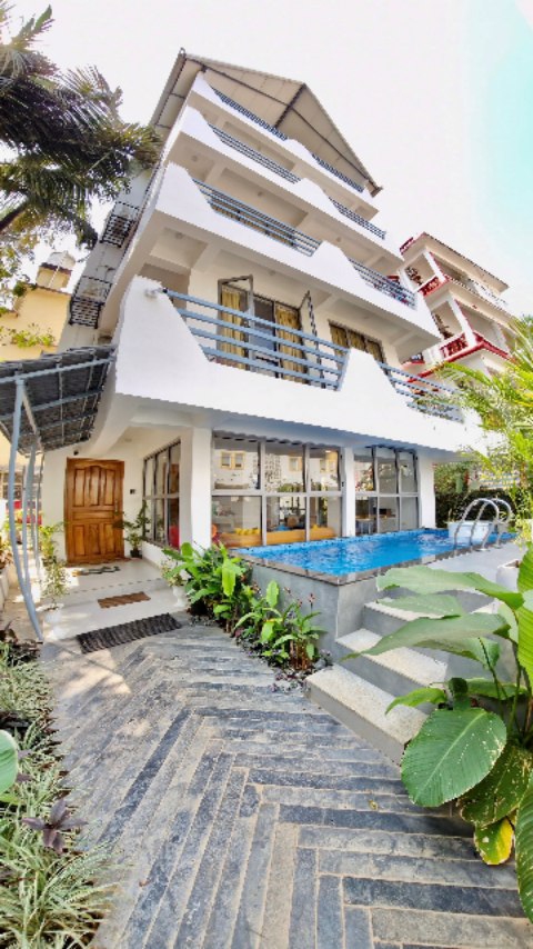 At Mela, the experience is all about gathering, flavors, and vibrant evenings. Located in the energetic heart of North Goa, it’s a space where good food, music, and people come together effortlessly.
Guests can enjoy comfortable seating spaces, lively ambience, curated menus, refreshing drinks, and live entertainment that keeps the atmosphere buzzing through the night.
With popular spots like Baga Beach, Calangute Beach, and the famous Tito's Lane nearby, Mela becomes the perfect stop during a night out in North Goa — a place to pause, celebrate, and enjoy the rhythm of Goa.
#melabyhalf #calangutehotels #villasingoa #6bhkvilla #northgoahotels