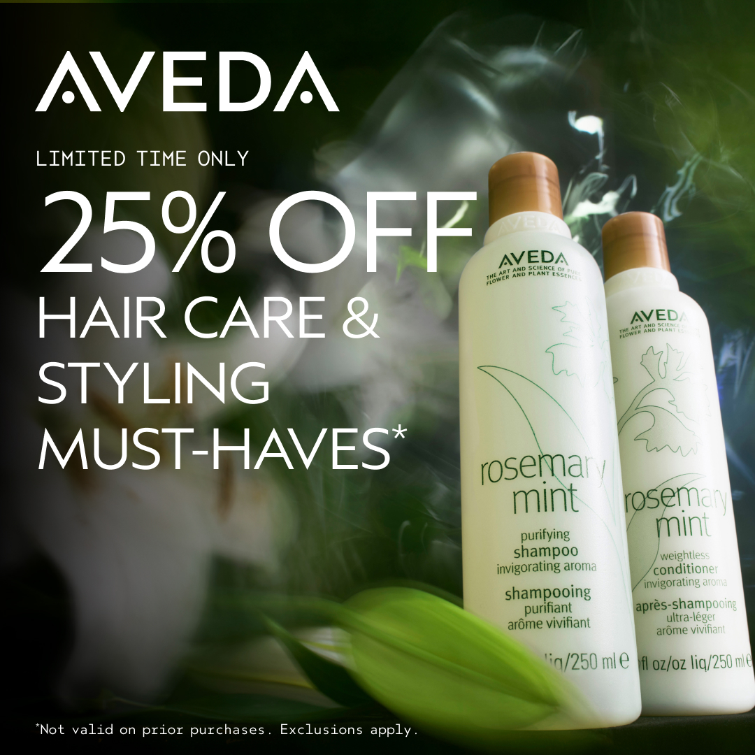 Refresh your plant-powered haircare routine this month 🌿
Treat yourself to 25% Off Hair Care & Styling Must-Haves in salon and stock up on your go-to essentials. Ends 3/21.
Visit IDE MANIA to shop! Available in limited quantities. Exclusions apply. Call 602-265-3880 to schedule your next appointment. 💚
#AvedaSalons #AvedaArtist