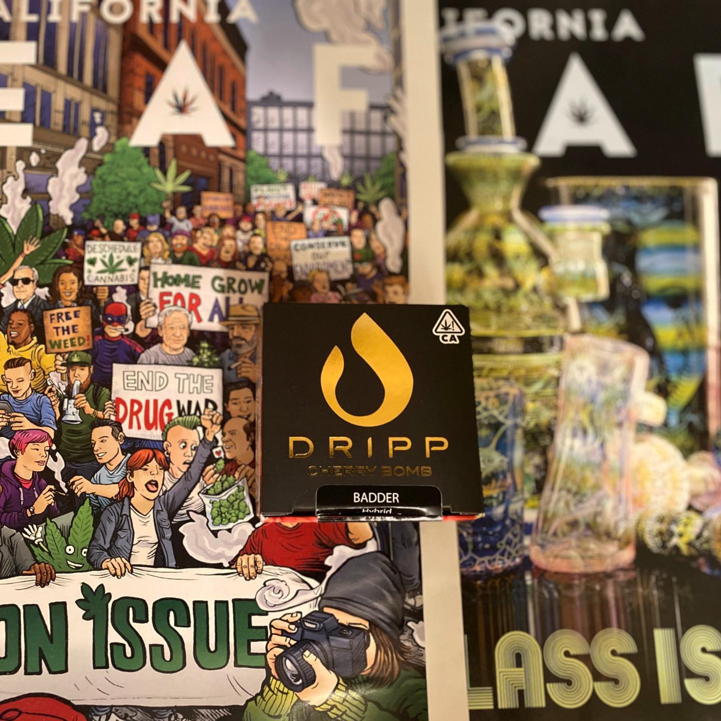 A love story..... @drippextracts Cherry Bomb is ohhh sooo euphoric and tranquil! This strain is absolutely perfect for winding down the day. It tastes exceptionally delicious with bursts of cherry notes & an earthy/smooth finish. It can be beneficial for easing anxiety as well as provide an uplifted mind stimulation. It is soothing to to the body and can reduce tension throughout. These are my favorite extracts in the game! If you haven’t tried Dripp, you are missing out! 🍒✨♥️ #drippordrown #dripp #drippextracts #drippconcentrates #cherrybomb #euphoric #relaxing #tranquil #antianxiety #highlife #leafmagazine #leafmag #dabqueen #cannabis #cannagirl #themarijuanamedium