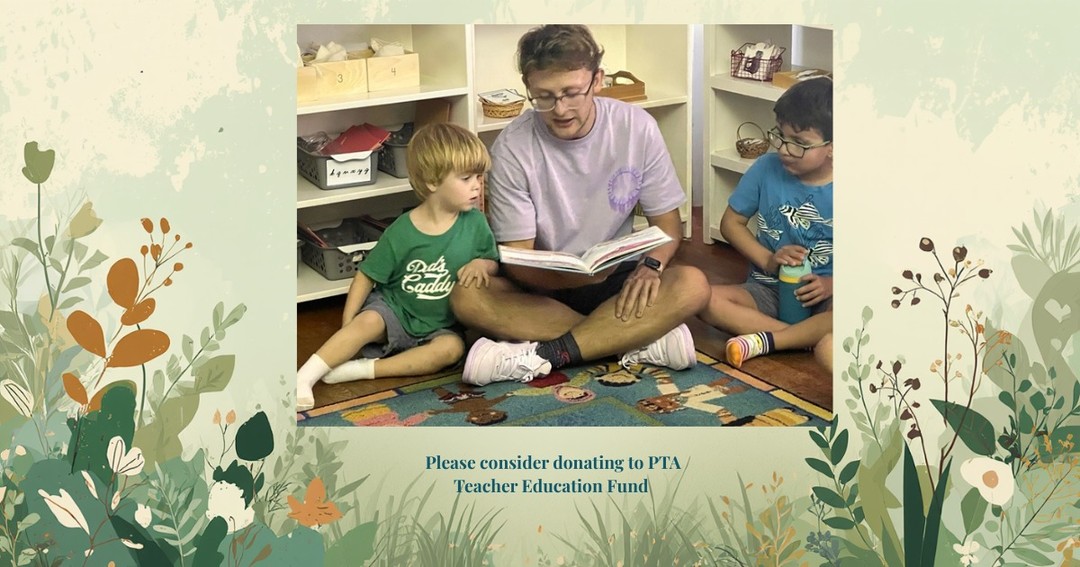 🌱“Education is a natural process carried out by the child and is not acquired by listening to words but by experiences in the environment.” – Maria Montessori
Your children experience this philosophy daily through hands-on learning, exploration, and thoughtful choices. Mr. Ethan embodies this approach, guiding students in ways that foster independence, creativity, and confidence.
This spring, he will attend The Montessori Event in DC for the first time, alongside our lead teachers, to bring back new ideas that will enrich your child’s classroom experience.
Donate via PTA check (“Midlothian Montessori PTA”) or Venmo (@midlomontPTA) — memo: “Mr. Ethan – Montessori Event.” Every gift helps your child’s classroom grow! 💛
