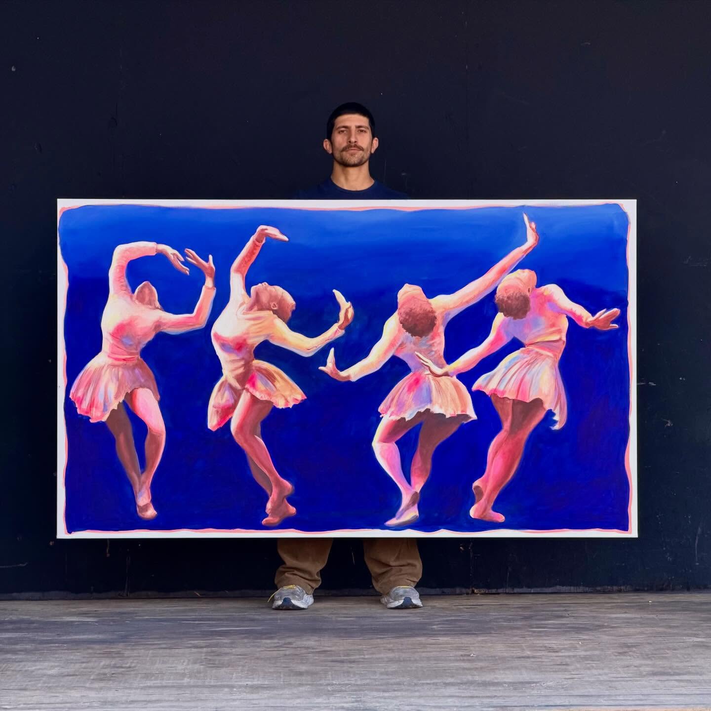 La Danseuse
200 x 100 cm - acrylique sur toile