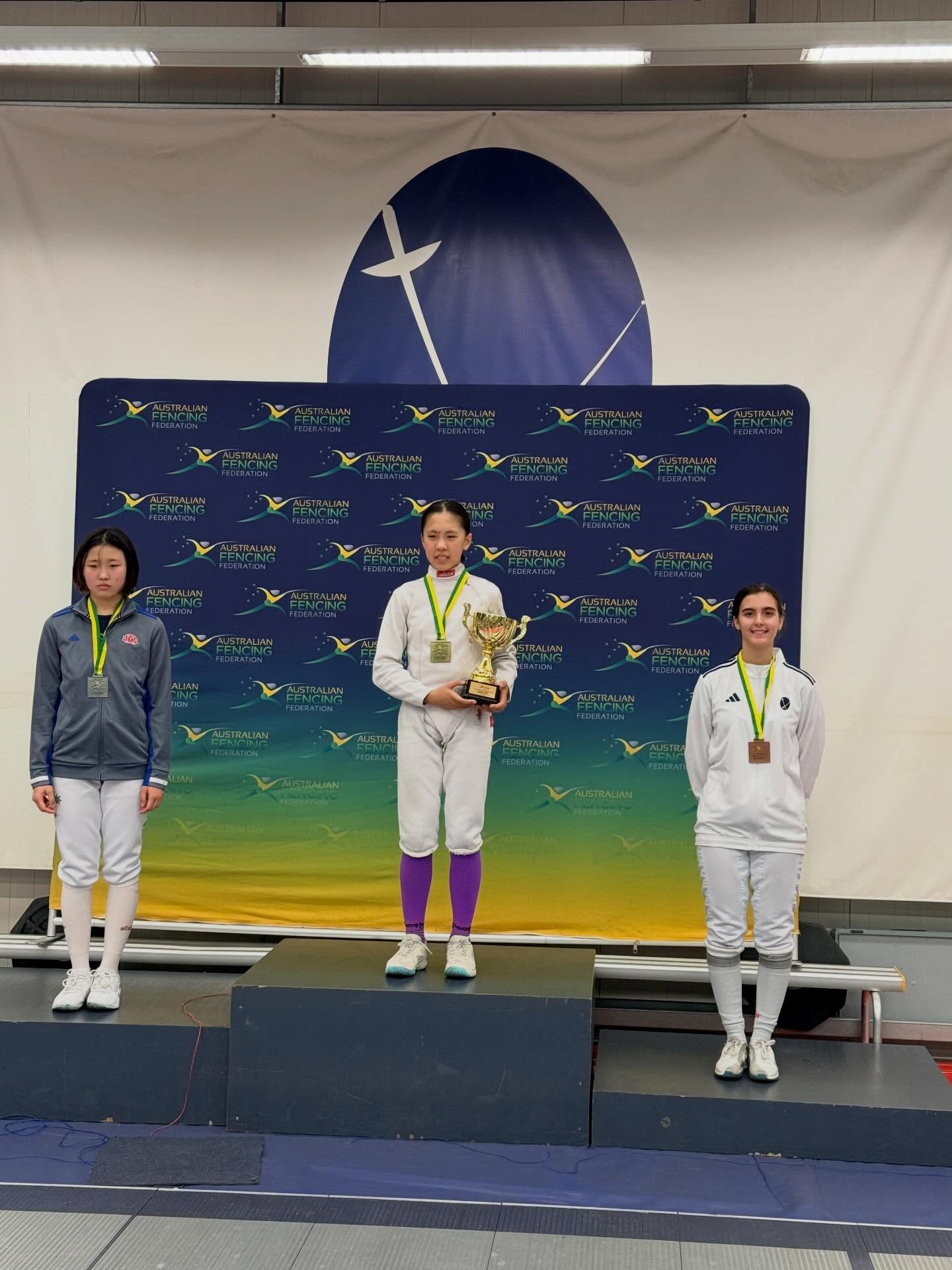 Congratulations to our VRI fencers on the podium at the Australian Youth final in Melbourne today
Girls Epee individual
Bronze- Dana Belinsky
Nice work today Dana