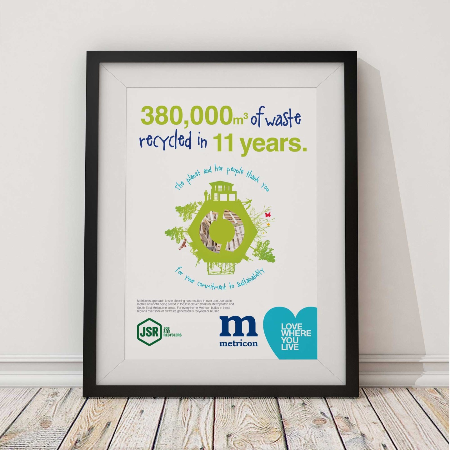 The building industry is heavily involved in the waste issue. Red Mullet Creative have been working with Job Site Recyclers on their brand identity and promotional material since 2013. In that time they have revolutionised the building industry and recycle 95% of all waste removed from the building sites of some of Melbourne's largest building companies. #waronwaste #redmulletcreative #jobsiterecyclers #businessthatmatters #buildingbetter