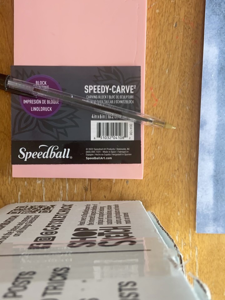 The making of a uniquely handcrafted linocut print ☺️
When I first started making linocut prints, I did use transfer paper for sketches and then applied them to the linoblocks, but I found that process frustrating and if I kept making them that way I likely would not have made as many as I have. Now I just use a referrance images/photos and draw/sketch directly onto the block before carving. My favorite blocks are the speedy-carve blocks from @speedball_art and I almost always use an @bicpensusa for the sketching (using a ballpoint pen also helps ensure that the lines are about the same size as my smallest gouge so I don’t have to worry about the carving not working).
My first attempt for this upcoming Blessed Charles of Austria didn’t go so well but the second one here I ended up happy enough with and am interested to see how it prints.
The carving phase (which pretty much turns the sketched block into a stamp) almost works as a second drawing of the sketch where I refine the image a bit more (and get rid of the sewing pattern drafting hash marks for things I want to remove in carving 😂 a useful hack for drawing with ink). When sketching on the block really doesn’t go as planned nail polish remover works as a great eraser for the ink sketches to redo it (I just flipped the block for this one when I didn’t like my first attempt).
After the blocks are carved I handprint each print with a printing press, and sometimes need a printing baron to get the ink to print correctly. I’ll have to include videos of that part of the printing process too but the drawing and carving part is where the prints really start to come to life :) I will have to figure out a way to Jerry rig my phone to show the printing with a printing press since my press is a little big (and my work area near the press is a mess 🙃) where a phone stand might not work the best to show how the prints are made by hand.
Thanks for reading and following along!
#linocutprint #catholic #fyp #peopleofprint #art