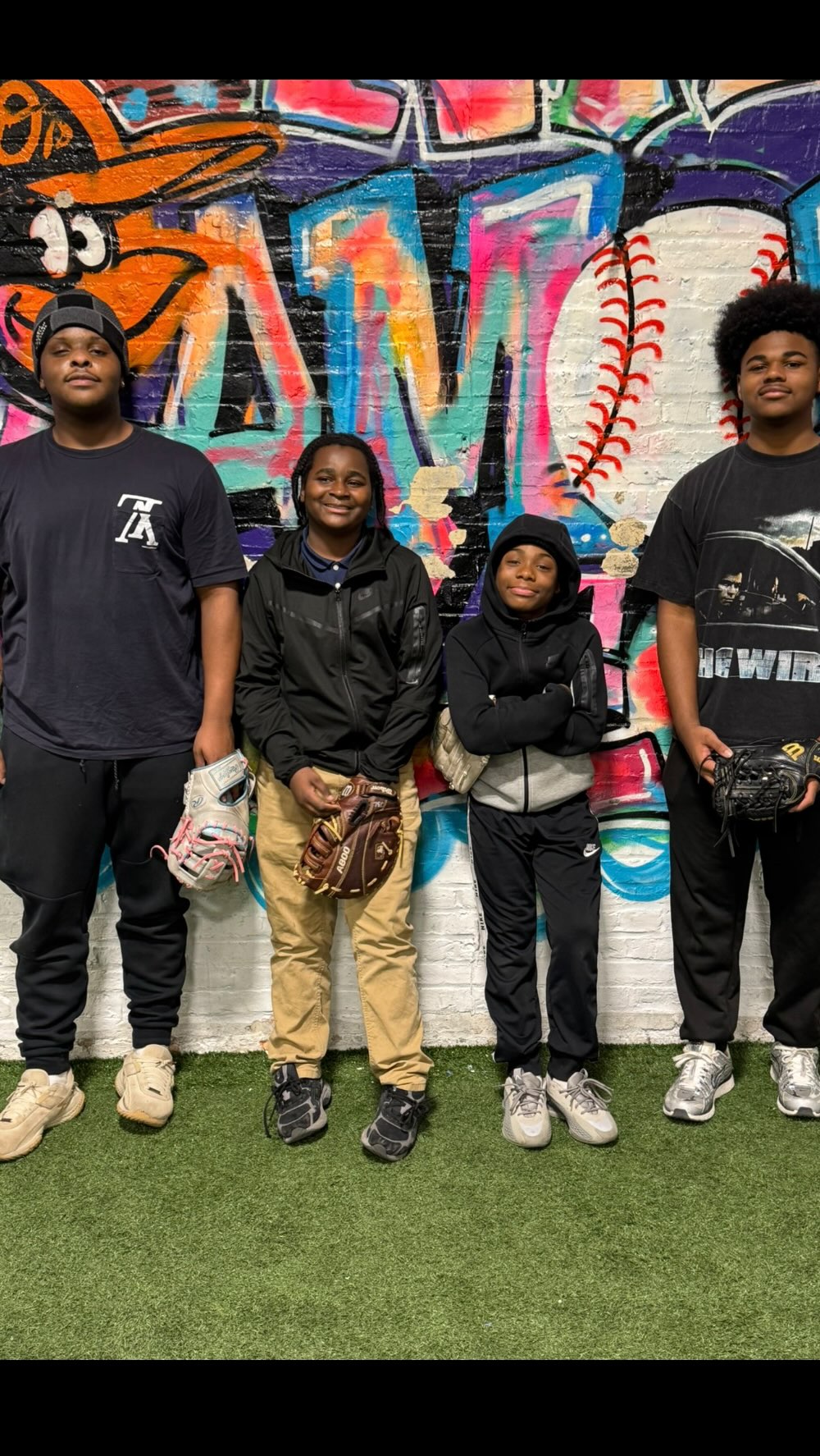 Two neighborhood kids walked into BUBA and were given more than a chance to learn how to hit a baseball. They were given time, attention, encouragement, and a mentor who showed up for them.
Paired with a college baseball mentor, they stepped into the cage and began learning the game — but they were also learning confidence, discipline, and what it feels like to be supported. Moments like this remind us that access matters, representation matters, and mentorship can change everything.
At BUBA, we believe baseball can open doors, but relationships are what truly change lives.
And this is only the beginning.