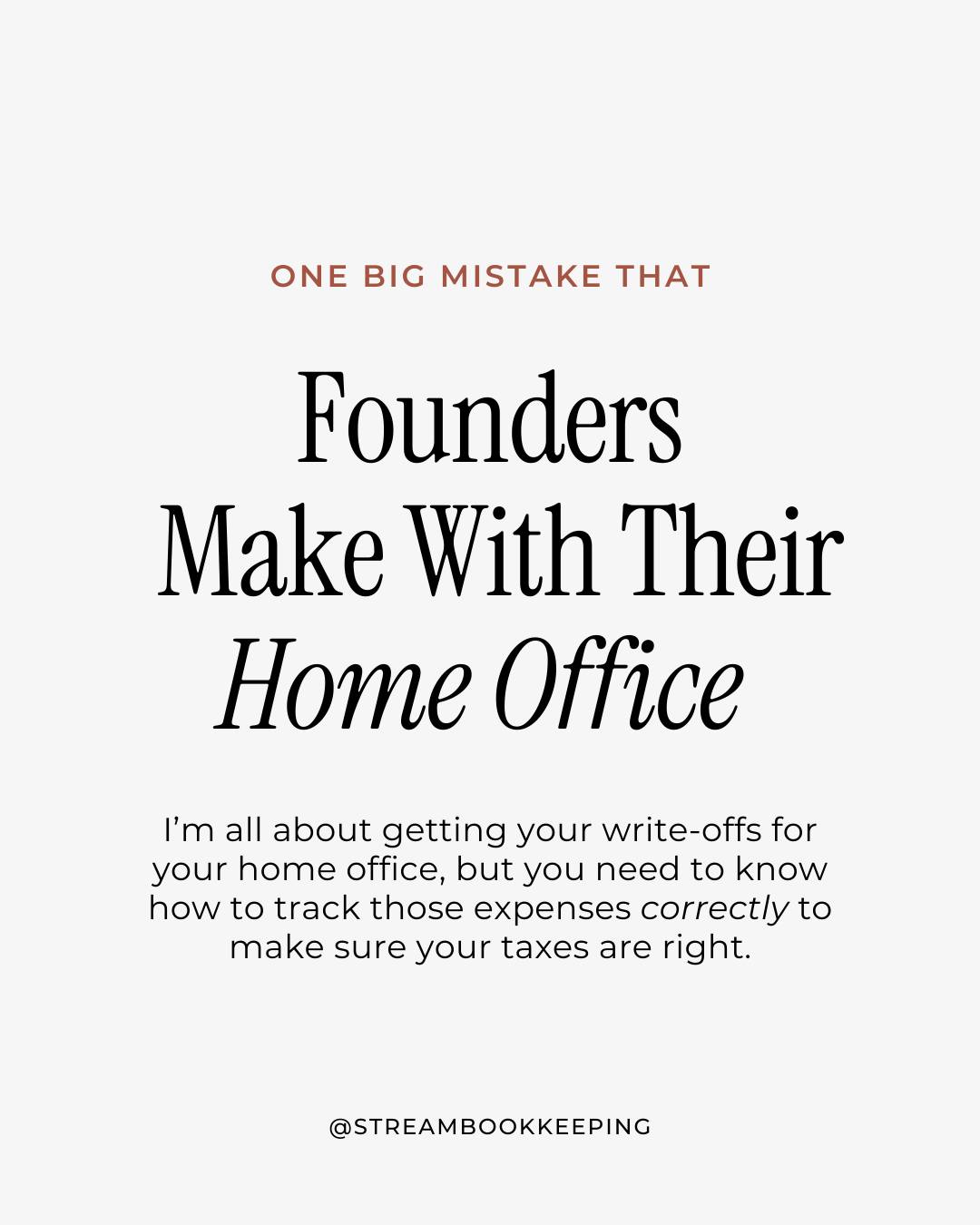 If you've been following me for a while, you already know this:
If you're a business owner who regularly and exclusively uses part of your home as your primary place of business, you need to be tracking your home office expenses. 🏡
What you might not know is that the *type* of expense determines where you should be tracking it...
Indirect expenses (like your mortgage, rent, or utilities) should be tracked in a separate personal finance tracker.
Direct expenses that *only* apply to your office, like your desk or office supplies, do need to be recorded on your books. 📚
_________
🪴 Hi, I’m Camilla — Bookkeeper and Fractional CFO. I work with business owners who want reliable, up-to-date books and simple support they can actually understand.
🪴 I’m here to bring clarity to business's finances to make strong decisions, reduce overwhelm, and feel confident about the future of your business.
#smallbusinessowner
#bookkeeping
#bookkeepingservicesforsmallbusiness
#quickbooksonline
#quickbooks
#taxdeductions
#virtualbookkeeping
#smallbusiness
#reconcile
#bookkeeper
#accountingservices
#realestatebookkeeping
#remotebookkeeping
#taxwriteoff
#taxwriteoffs
#businessownertips
#bookkeepingservices
#expenses
#fractionalcfo