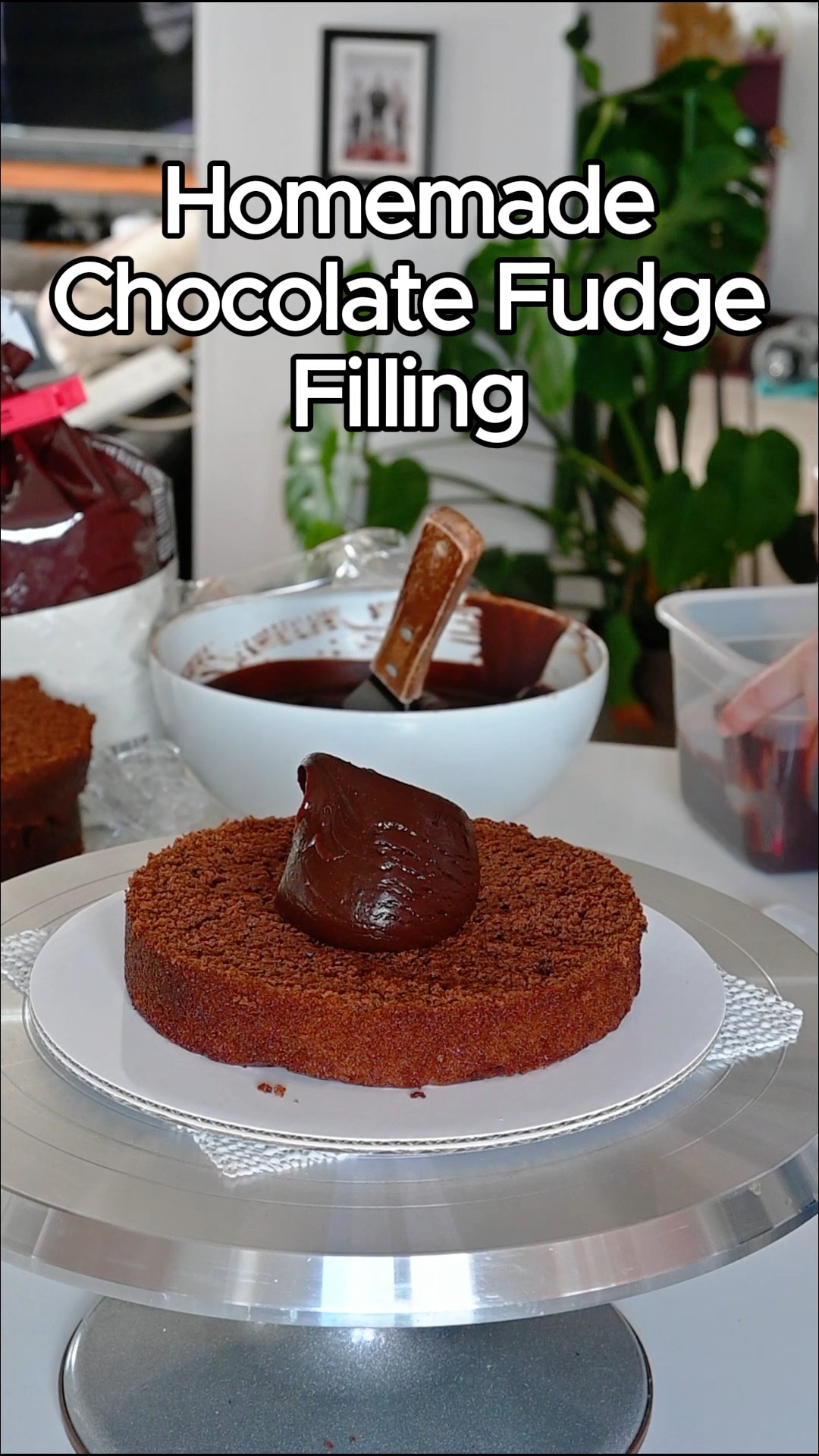 Stacking layers of chocolate cake with homemade chocolate fudge filling ๐ซ
Yesโฆ itโs as rich as it sounds.
#ChocolateCake #CakeLayers #FudgeCake #ChocolateLovers #CustomCake #PaphosBaker #CyprusBaker