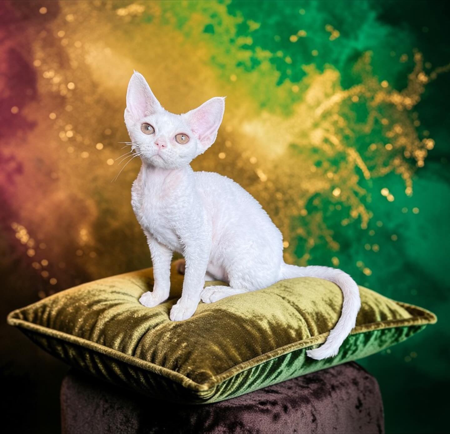 Moon and I are excited to see what Kansas has to offer this weekend! It will be her first baby kitten show. Also found out today that she is masking solid blue. <3 Feel free to check out her DNA results for yourself on our website!
Sidenote: We have has SO many email inquiries in the last week or two and I have been very slow to respond. I will! Rest assured. Apologies for the delay! #devonrex #kansas #canadiancatbreeder #devonrexkitten #devonsofinstagram