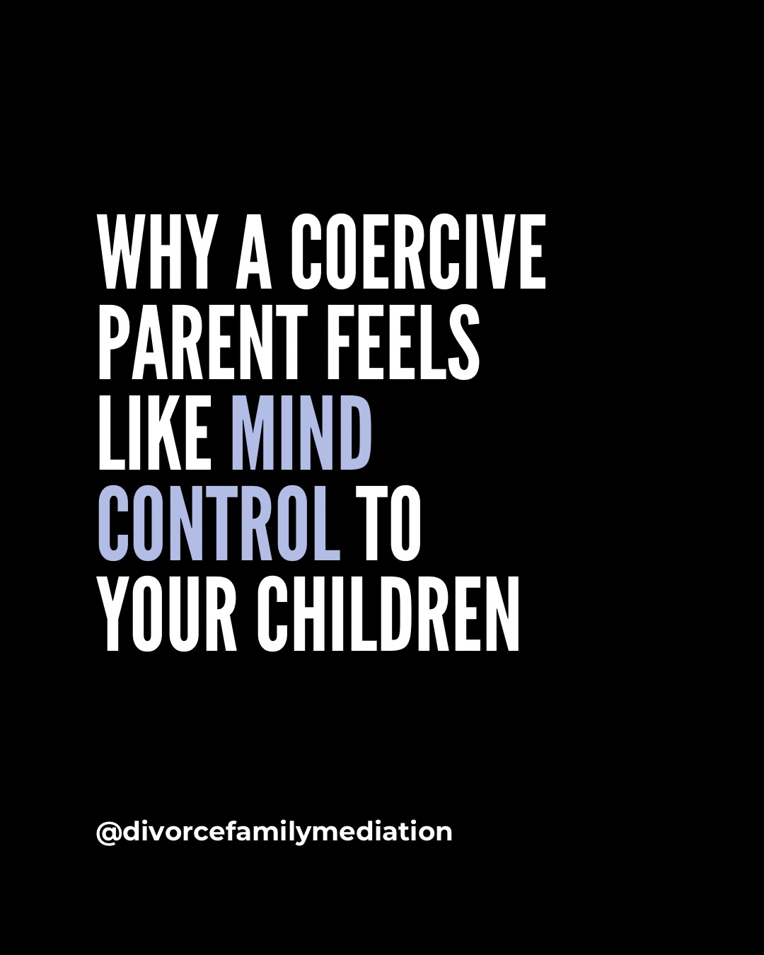 Growing up under a coercive parent can feel like living within a system of mind control. Many children internalize fear, guilt, and a deep sense of obedience when one parent holds overwhelming power.
That’s why it’s critical to empower your children with critical thinking, emotional intelligence, and healthy boundaries.
This shift often happens gradually over time. If you push too hard all at once when trying to support beliefs that challenge the “cult” mentality, it can backfire. Be patient with your children.
Transform fear into strength, obedience into critical thinking, and control into boundaries. Your children can thrive even in the midst of a coercive dynamic.
Grab our Courageous Children Scripts – practical ways to teach kids critical thinking, confidence, and emotional safety.
And our Co-Parenting Code Scripts – structured communication tools to help you shutdown manipulation.
#mindovermatter #coercivecontrol #criticalthinking #coparentingproblems #coparenting