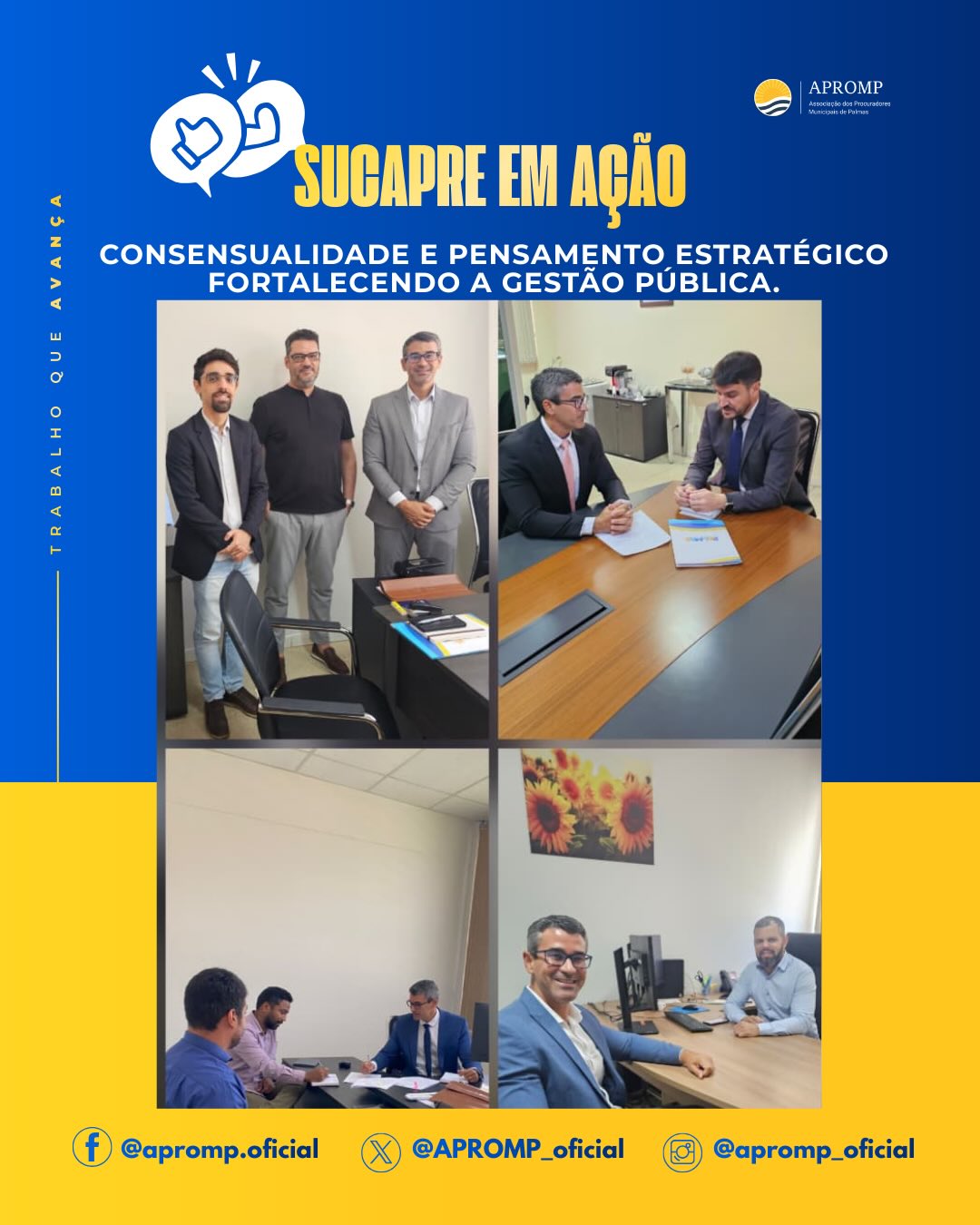 Instituída recentemente no âmbito da Procuradoria-Geral do Município, a Subprocuradoria da Câmara de Prevenção, Negociação e Resolução de Conflitos, SUCAPRE, nasceu com missões claras: prevenir litígios, racionalizar demandas e a arrecadação e preservar o Erário, promovendo uma atuação estratégica que fortalece a eficiência administrativa e otimiza o trabalho dos Procuradores do Município.
Atualmente a SUCAPRE é chefiada pelo Procurador Bruno Baqueiro Rios e, dentre as iniciativas já desenvolvidas, destaca-se:
🔹 A apresentação de relatório técnico sobre demanda repetitiva, com indicação de aprimoramento de fluxo administrativo capaz de evitar despesa estimada em até R$ 4 milhões anuais, além de possibilitar a redução de aproximadamente 300 processos judiciais no acervo do Município;
🔹 A condução, com apoio técnico da Subprocuradoria Fiscal e Tributária e da Diretoria da Dívida Ativa, dos estudos e da regulamentação da transação tributária municipal, instrumento moderno de consensualidade voltado à recuperação qualificada do crédito público, ao mesmo tempo em que permite ao contribuinte regularizar sua situação fiscal;
🔹 Participação, em conjunto com a Subprocuradoria Administrativa, dos estudos relativos aos impactos jurídicos do Programa Palmas Mais Resiliente, o qual integra ações de recuperação ambiental, regularização fundiária e requalificação urbana, além da implantação do Parque dos Pioneiros;
🔹 A realização de reuniões institucionais com Procuradores Municipais e Estaduais de todo o Brasil, fomentando o intercâmbio de experiências e boas práticas, com foco na consolidação de uma cultura de prevenção de litígios e solução estratégica de conflitos.
O planejamento da SUCAPRE demonstra que a advocacia pública municipal, quando estruturada com visão estratégica e compromisso institucional, pode gerar resultados concretos: menos litigiosidade, mais eficiência e maior proteção ao patrimônio público.