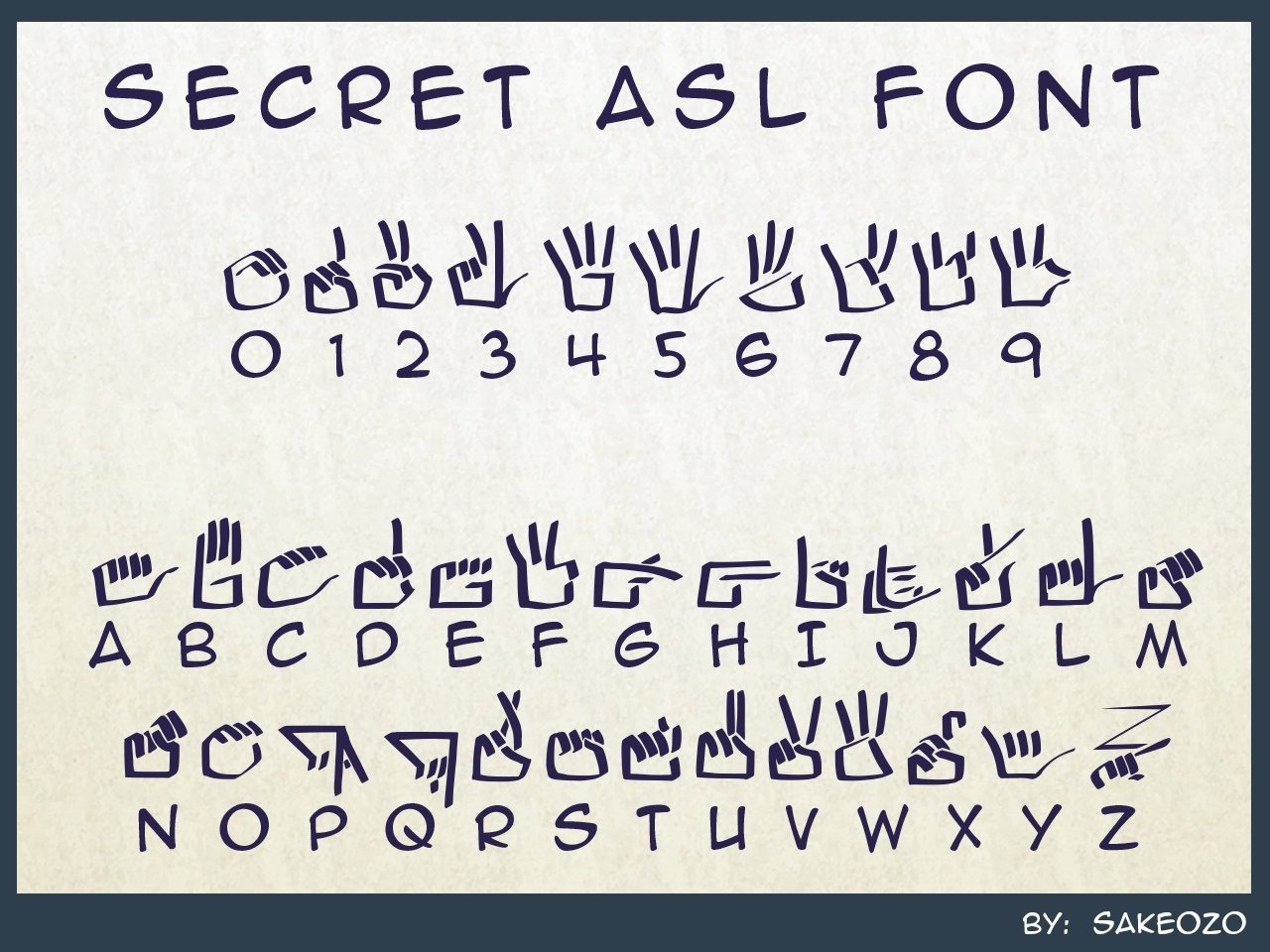 I accidentally made the perfect secret code font using ASL.
Originally I made it to write private notes that most people couldn’t read. Then I realized… this is too fun not to share!
You can write yourself secret notes. Print coded messages. Or hell, even roast your friends!
ko-fi.com/s/afbfa7ae55
(or go to my |ink @ 13io)