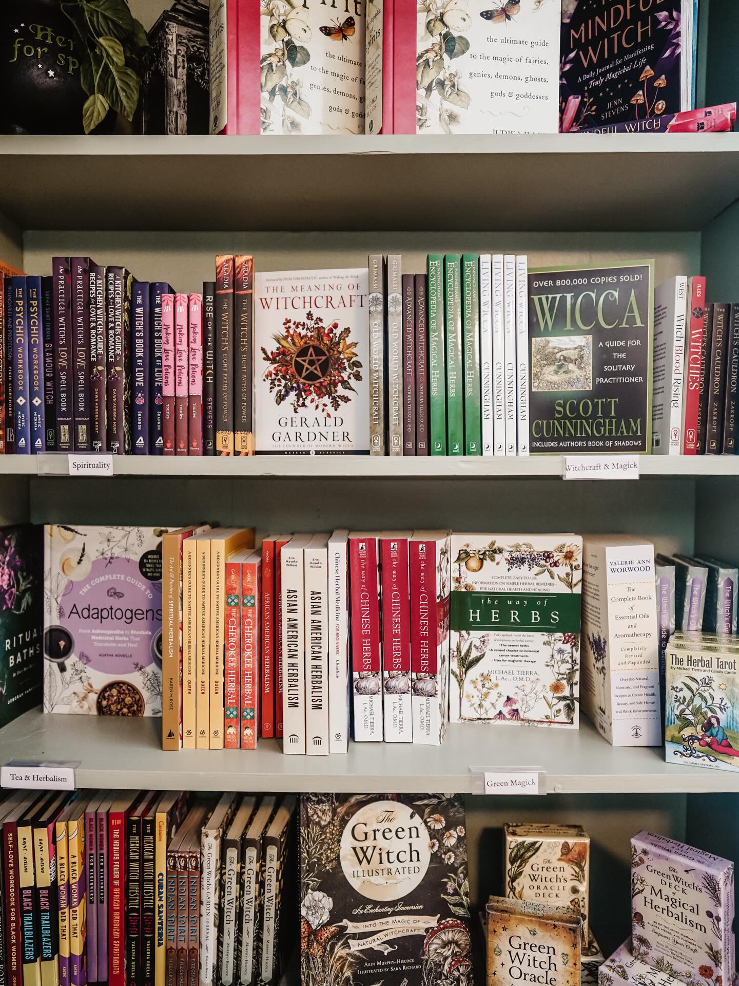 ✨ Stock Up on Magickal Supplies! 🛍️✨
Travel to the enchanting realm of our “Supply Room,” where your magick will come to life! Known by many names, this space is a treasure trove for spellcasting essentials. From books on the craft to crystals and tarot cards, you’ll find everything needed to manifest your dreams. For those seeking to delve deeper into the craft, explore our cauldrons, anointing oils, and herbal ingredients, illuminating the path to your next ritual.
This room evolves with the seasons, offering fresh discoveries year-round and featuring unique items only available during sabbats. At this time, we are celebrating the coming of Ostara, bringing inspiration for growth and the promise of new beginnings. As the wheel of the year turns, it invites us to find ways within ourselves to reshape, offering insights for the months ahead. If you’ve misplaced your spell book, our shop witches are here and always happy to guide you through each step.
📍 Visit us at our location in Clinton, Connecticut, to resupply on all your witchcraft and self-care needs. Let your curiosity be your compass as you explore and expand your knowledge of the metaphysical world. ✨
#TeaAndTarot #Connecticut #ClintonCT #CTWitch #MetaphysicalShop