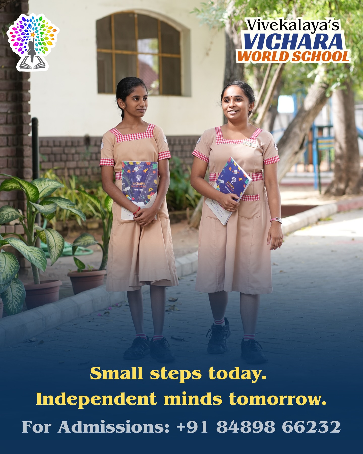 Walking towards knowledge, confidence, and the future.
At Vivekalaya’s Vichara, every step a child takes is a step towards discovering their potential. Education here is not limited to textbooks — it is about nurturing curiosity, encouraging questions, and building the confidence to think independently.
In a nurturing and value-based environment, students learn to explore ideas, express themselves, and develop a genuine love for learning. With dedicated mentors, a vibrant campus, and a child-centric approach, Vivekalaya’s Vichara empowers young minds to grow with knowledge, character, and purpose.
Each lesson, each experience, and each small achievement prepares them for the larger journey ahead — shaping individuals who are thoughtful, capable, and ready to face the future with confidence.
Because at Vivekalaya’s Vichara, every child is not just walking through school —
they are walking towards knowledge, confidence, and the future.
#VivekalayasVichara
#WalkingTowardsTheFuture
#IndependentLearning
#ChildCentricEducation
#EducationWithValues
FutureReadyStudents
HolisticLearning
HappyLearners
CoimbatoreSchools