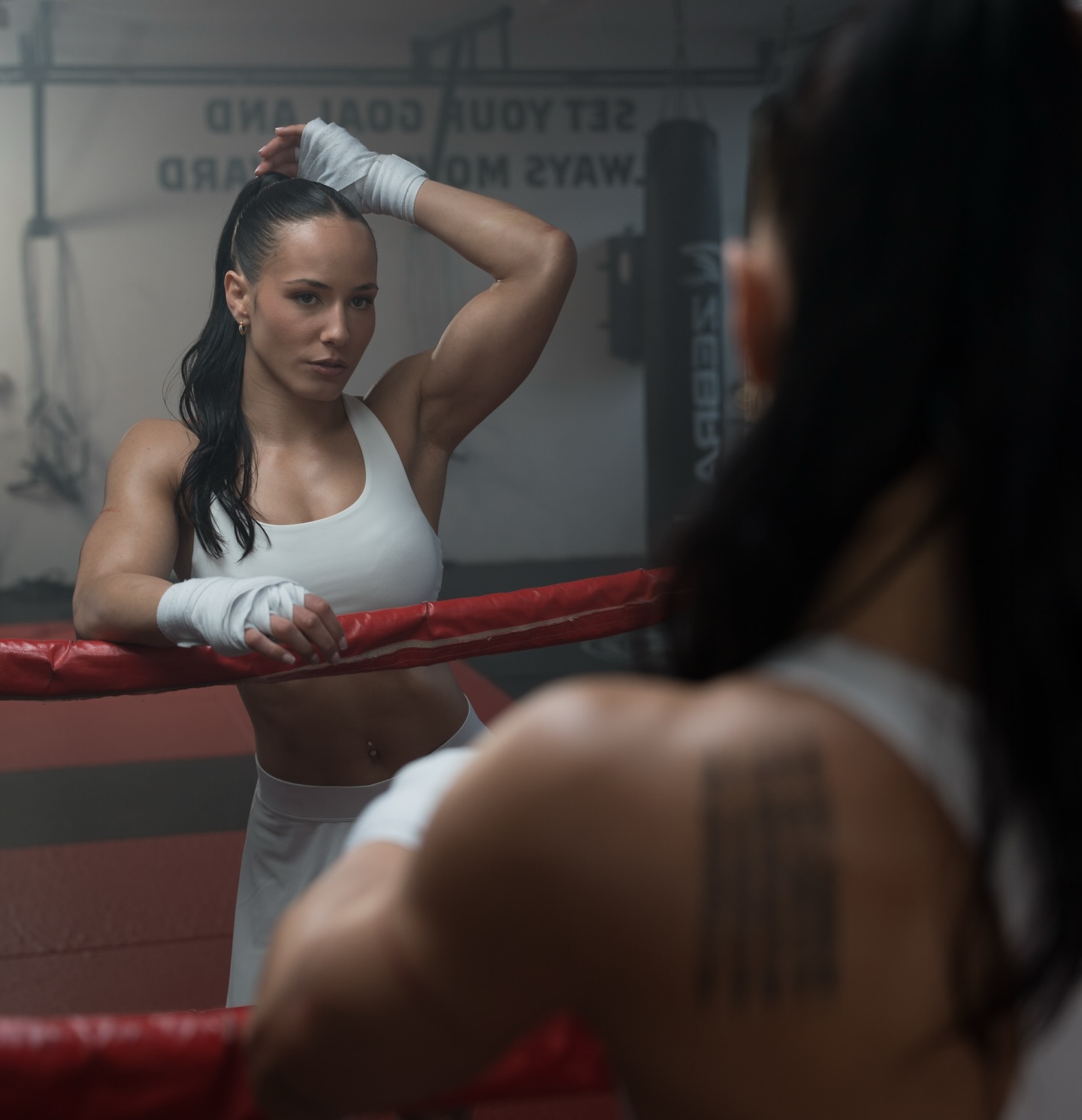 A fighter’s greatest victory is mastery over herself 👑