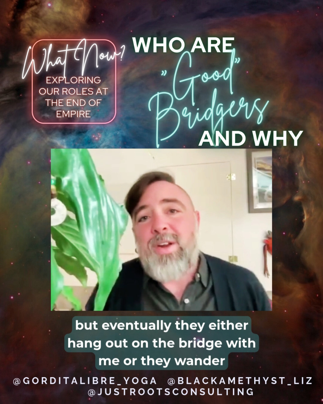 From our series "What Now? Exploring Our Roles at the End of Empire", Fall 2025
Milo Primeaux (he/they/bear) exploring who is a "good" bridger, what does that even mean, who decides it, and how do we discover for ourselves what we bring to a liberatory practice of bridging.
Want more? The replay of the whole series is coming soon! Stay tuned 🔥
#CollectivePower #GetInFormation #bridging #EndofEmpire #WhiteSupremacyEndsWithUs #BurnItDown