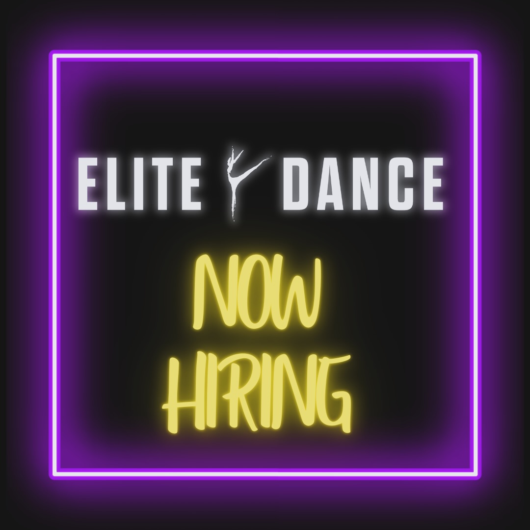 ✨ Join the Elite Dance Team! ✨
Do you love kids, music, and the art of dance? We’re looking for high-energy individuals who are passionate about inspiring the next generation of dancers!
If you’re positive, dependable, and ready to bring great energy to the studio — we’d love to hear from you! 💃
📧 Message us or email office@elitedanceacademyllc.com for more information.
#EliteDance #DanceTeacher #DanceStudioJobs #JoinOurTeam #DanceLife DanceFamily