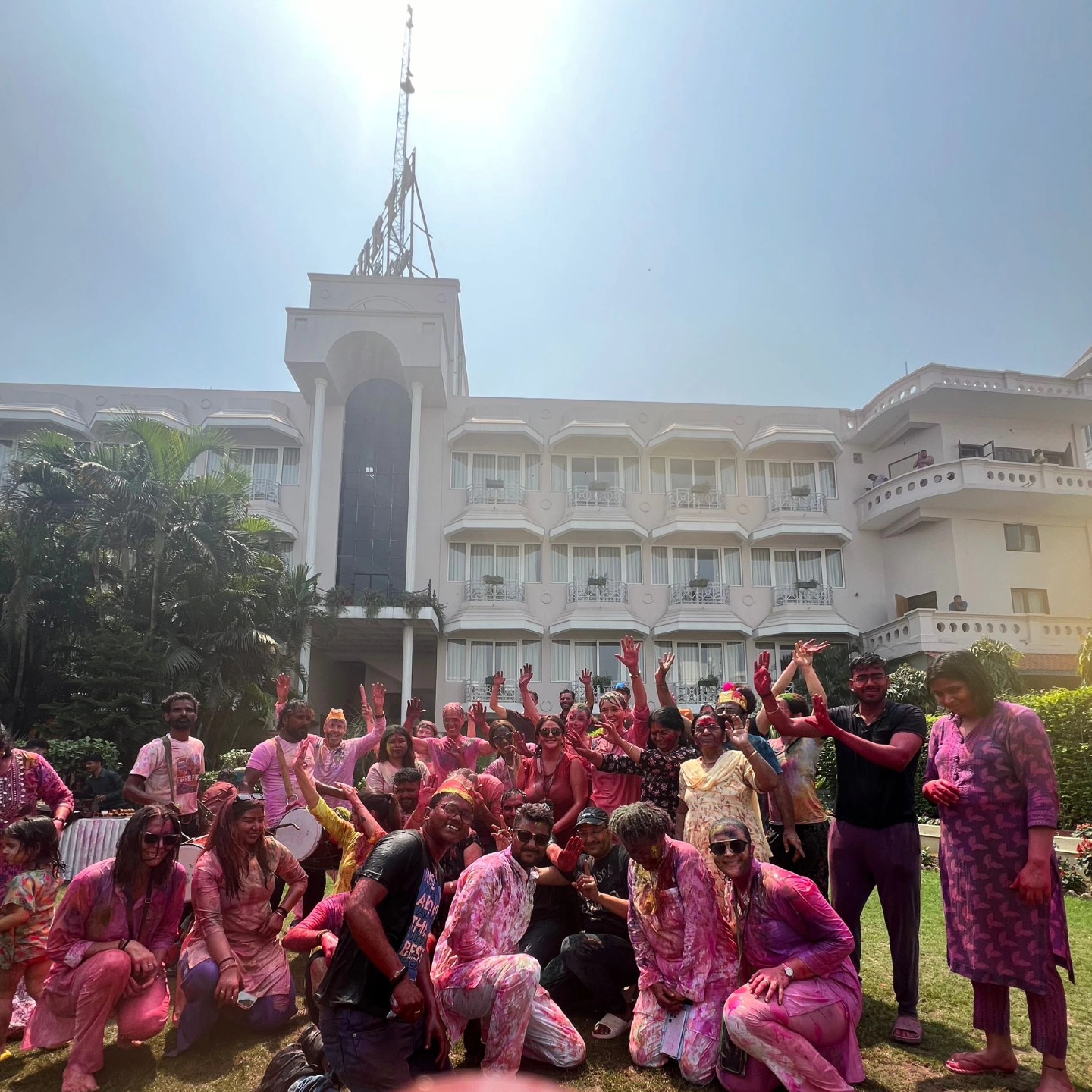 Holi day at the Haveli