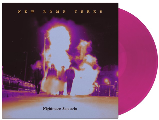Only 500 available on viole(n)t translucent vinyl!
New Bomb Turk’s seventh studio album Nightmare Scenario.
Out on the 24th of April.
@newbombturks #newbombturks