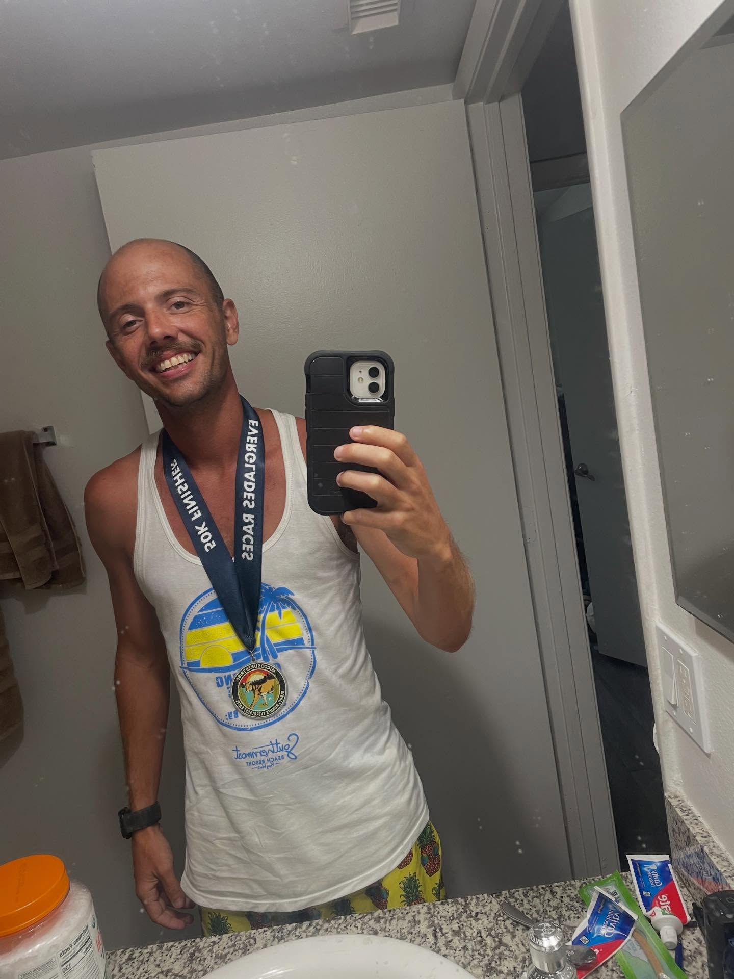 50K In the books. I’m hurting lol. #gladesrunner #ultra #ultramarathon #pushyourselfeveryday