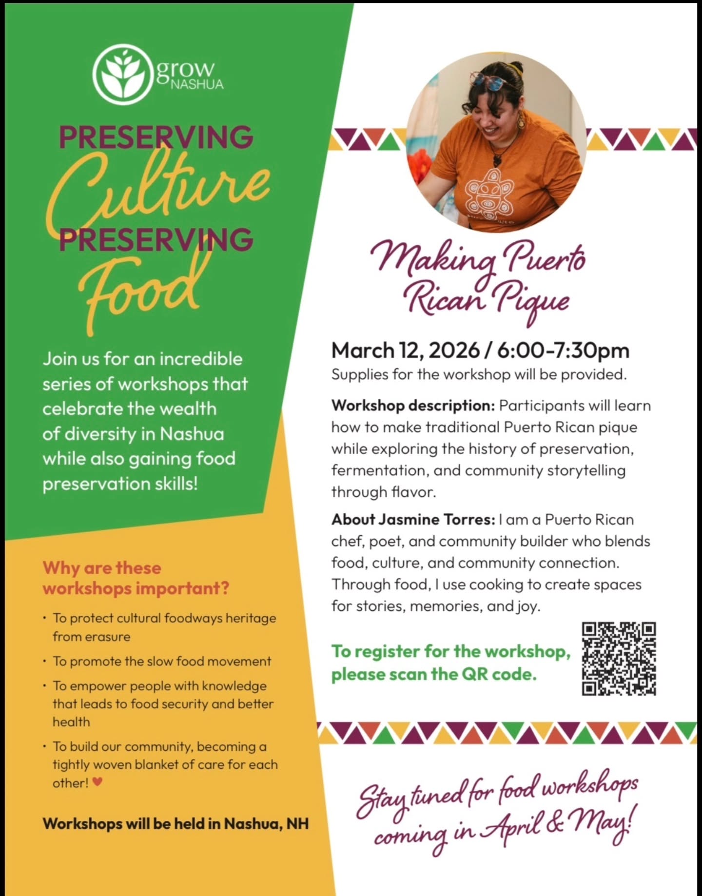Sooooo many good events coming up this month! We hope to see you soon 🤩
¡Se avecinan muchos eventos interesantes este mes! ¡Esperamos verte pronto! 🤩