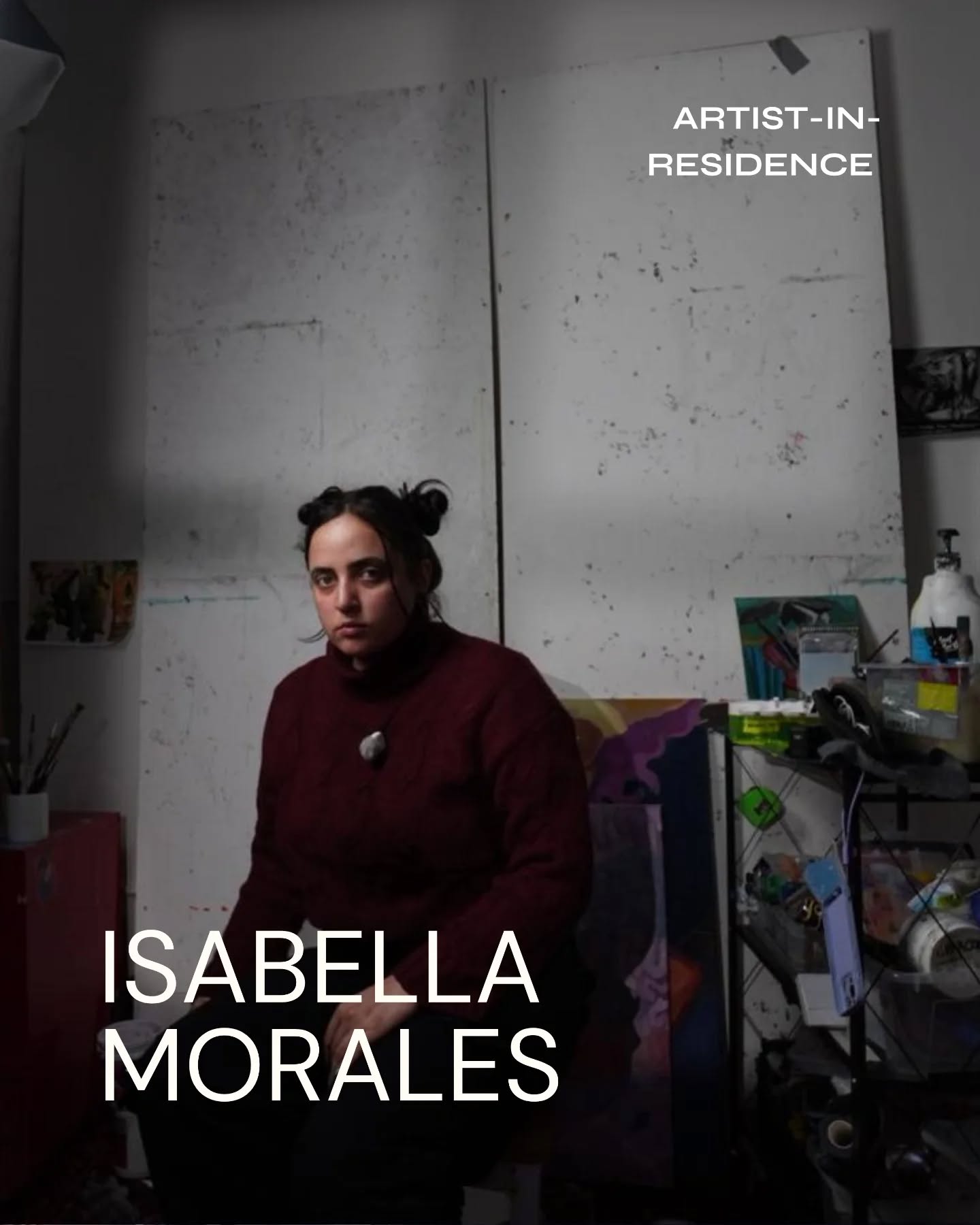 IOAEA Online Residency artist-in-residence
Isabella Morales, Uk
@isabellamorales.studio
Residency period: January/ March 2026
Bio:
Born in 1995, Isabella Morales grew up between Brazil and Uruguay before moving to Portugal as a student. She received a BA in Multimedia Arts from the Faculty of Fine Arts of the University of Lisbon in 2019, and in 2024 was awarded a painting scholarship at the Essential School of Painting in London. Her South American heritage, together with her experiences of migration and life abroad, deeply informs her practi
Working across painting and, more recently, sculpture, Morales explores mythology, memory, archaeology, dreams, and pre-capitalist societies through a symbolic visual language. Her work draws on personal narrative, queer experience, social observation, and South American cultural references to create hybrid figures and forms that question fixed ideas of power, history, and identit
In her sculptural practice, she works with discarded and found materials including plastic, metal, paper, plaster, wool, and wood, creating forms that speak to fragility, transformation, and regeneration. The reuse of waste materials connects to her ongoing concern with climate change and the ways environmental loss shapes memory, continuity, and belongin
In 2025, she collaborated on *The Mini Fridge*, a large-scale sculpture combining collage, assemblage, and community engagement, presented at WHOLE Festival in Germany. She has exhibited in group shows across London and held a recent solo exhibition, *Inner Land*, at Broadworks by Hive in 2025.g.y.ce.
All images courtesy of @isabellamorales.studio
The before is inside us
30 x 66 cm
Tree branch, found wood panels, melted plastic tapes, acrylic paint, oil sticks
I can’t escape that time is not linear
Acrylic paint on canvas
#artresidencyprogram #exhibition #exhibitioninlondon #sustainablepractices