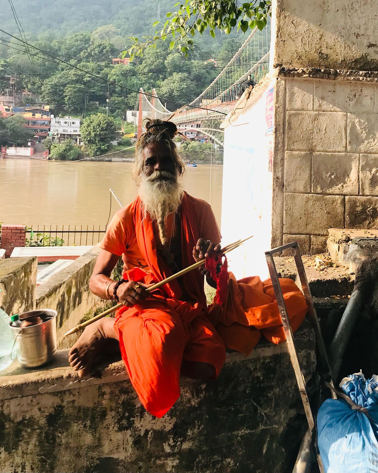 Yoga trip in Rishikesh🧘🏻♂️
.
.
.
.
#yoga #yogainspiration #travel #gange #nature #motivation #sunrise #sunny #outdoor