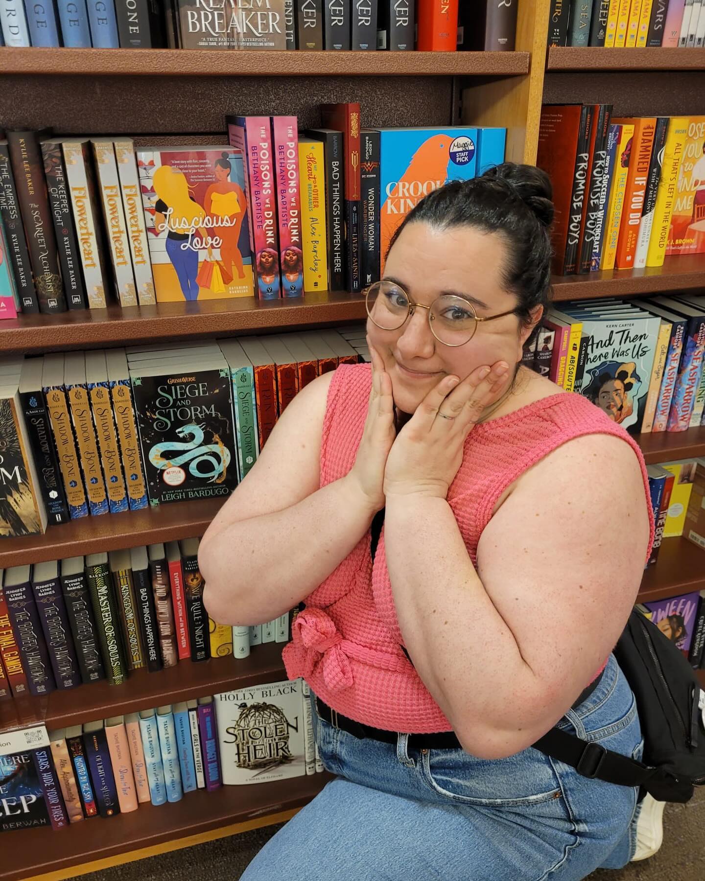 @amy.trefry and I went on a mission to find a copy of the latest issue of @atlanticbooks.ca and stumbled across my book on the shelves at @chaptershfx !!! What a surreal experience - I spent so much time in Chapters as a kid/teen and part of me wishes I could go back and tell little me “Guess what, one day you’ll have a book on these shelves” - it’s a nice feeling ☺️📖🩷
#bookstagram #bookworm #📖 #bookreview #queerreads #queerpride #queerromance #queerromancebooks #yabooks #yaromance #yaromancebooks #romancebooks #romancereader