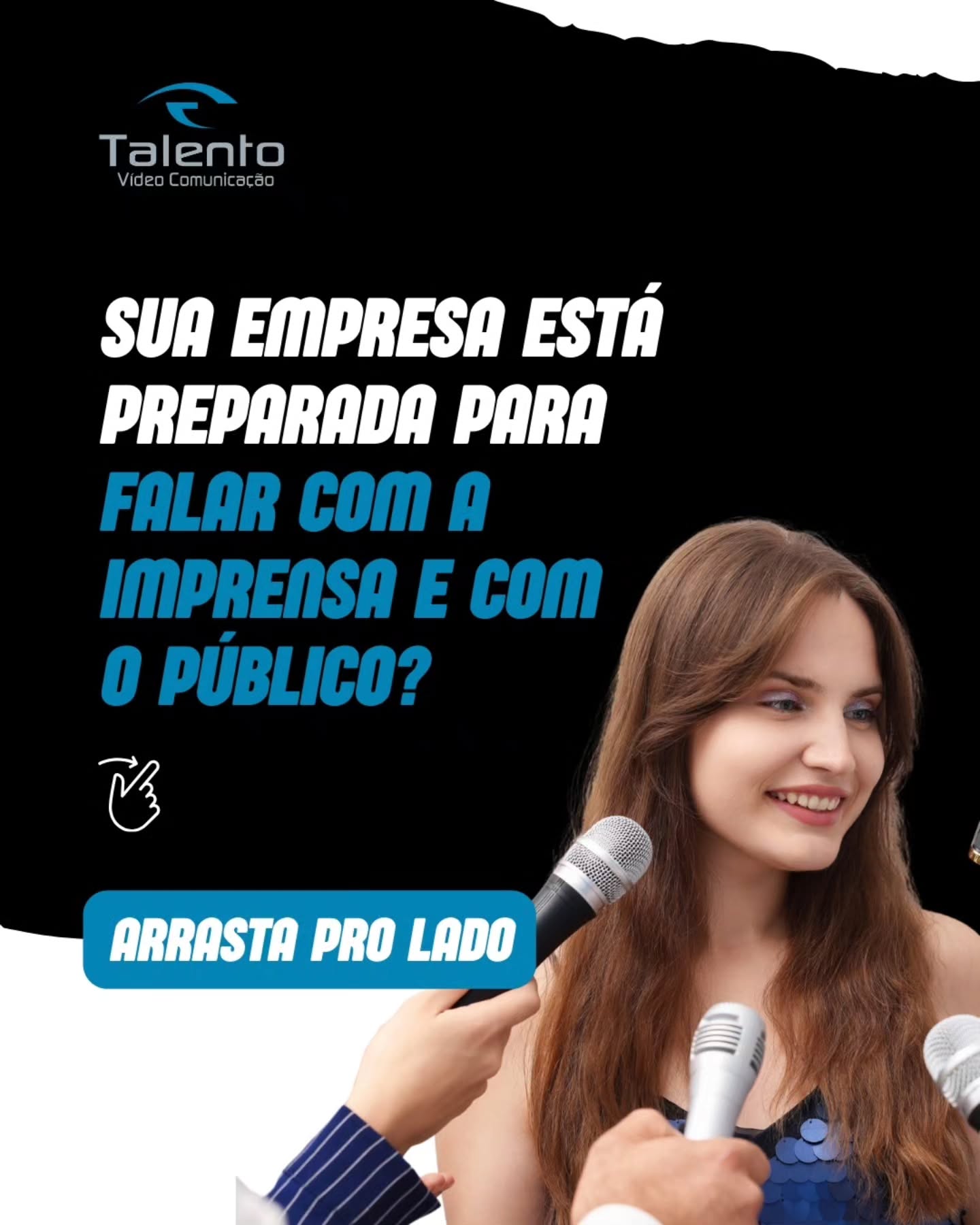 Saber falar em público é importante.
Saber representar sua empresa diante das câmeras é estratégico.
O Media Training da Talento Vídeo prepara porta-vozes para entrevistas, eventos, lives e situações de exposição pública, com treinamento prático e simulações reais utilizando equipe profissional de TV.
Assim, sua empresa ganha mais segurança, clareza e força na comunicação.
🚀 Comunicação bem preparada gera credibilidade e resultados.
📲 Entre em contato com a nossa equipe e saiba como preparar seus porta-vozes.
#MediaTraining #TalentoVideo #ComunicaçãoCorporativa #TreinamentoDePortaVoz #PosicionamentoDeMarca