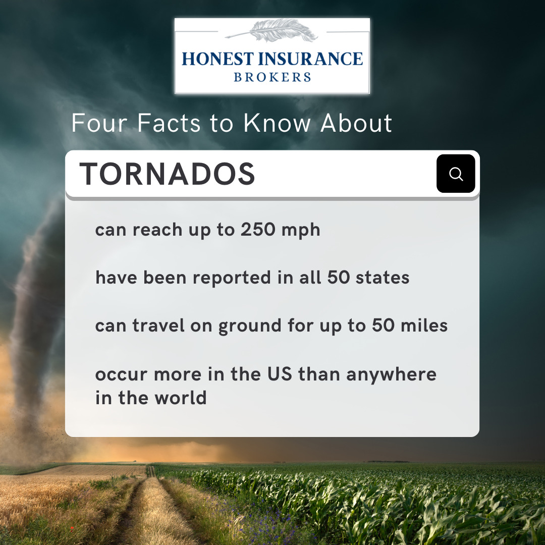 Are you prepared for tornado season?
Contact us at 248-438-8008 or clients@honestinsurancebrokers.com