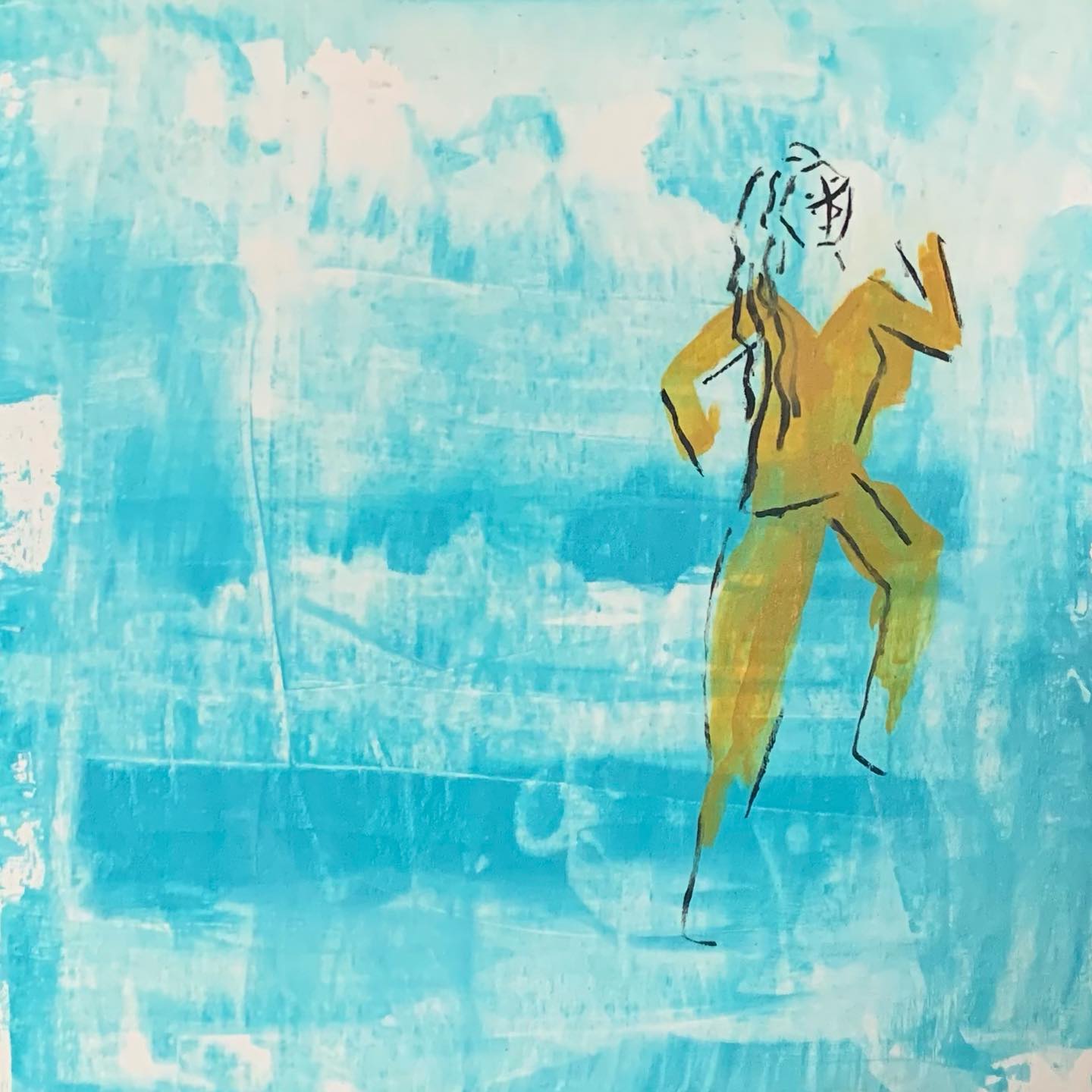 Fun/weird little 1 minute paintings #oilpainting