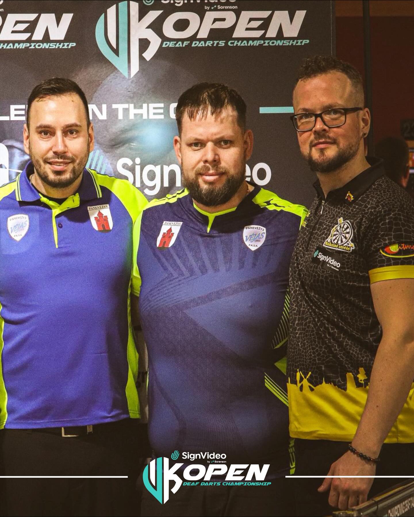 Baltic Power at the UK Open 🇱🇹🎯
The Baltic Power Group travelled all the way from Lithuania to compete at the @signvideo UK Open Deaf Darts Championship at @bradmoorfarmsportsbar .
Amazing to see players travelling across Europe to be part of the Deaf darts community.
Darts is a universal game. 🎯