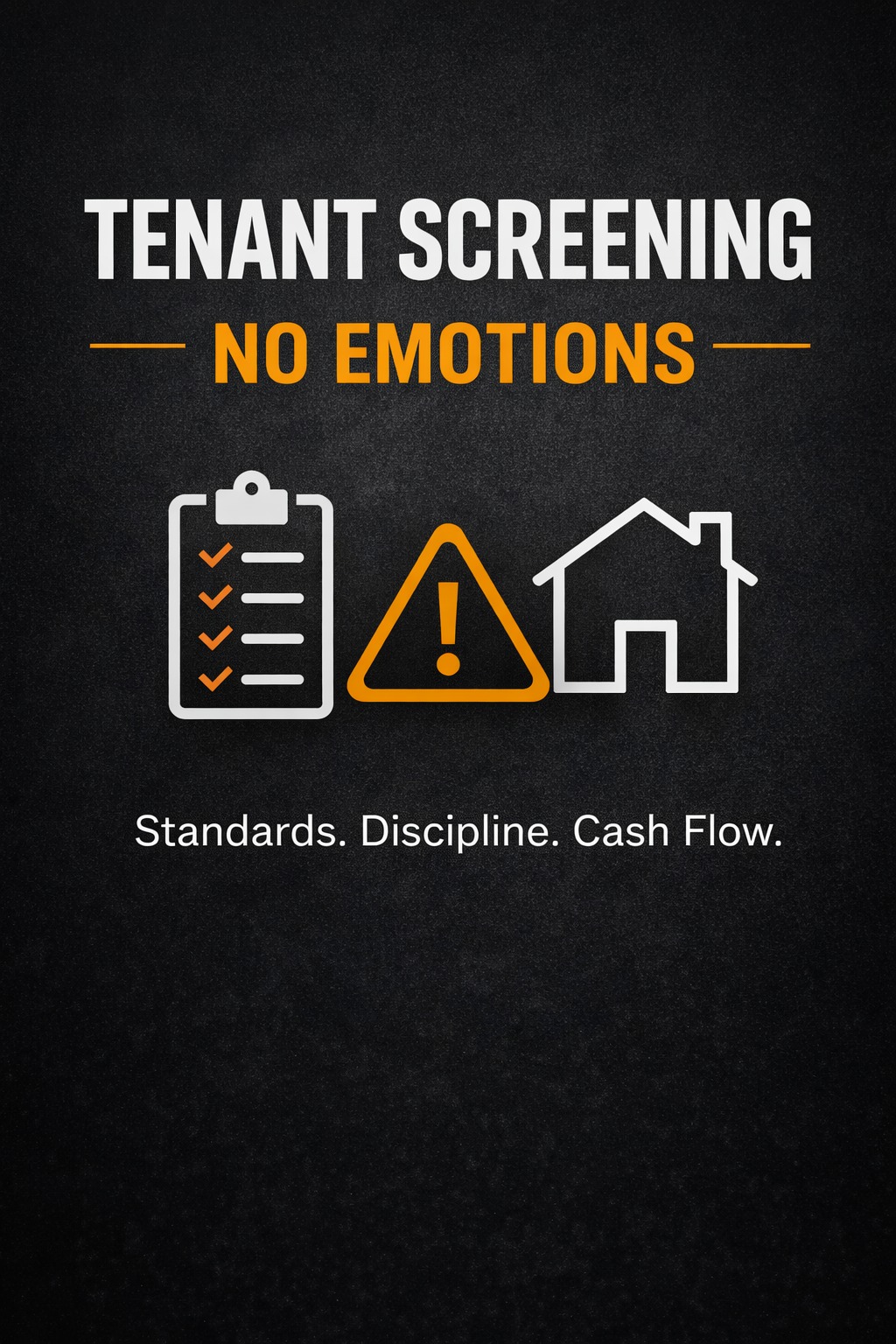 The #1 Tenant Screening Rule
Set your criteria before you list the property. If you change standards because you feel pressure, you will pay for it later.
#ScreeningStandards #RentalStrategy #InvestorDiscipline #LandlordRules