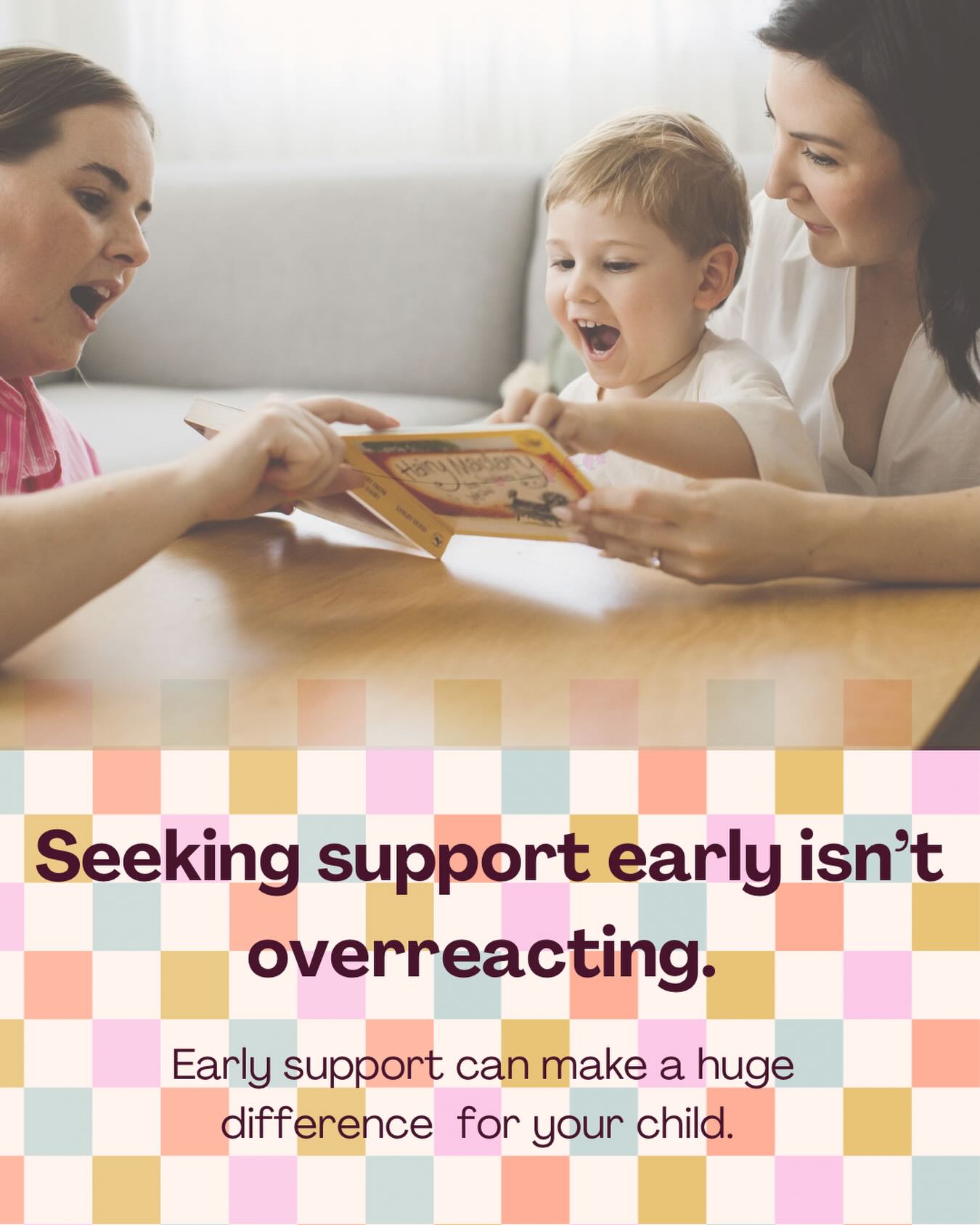 Many parents worry that they might be “overreacting” if they seek support for their child’s speech or language early.
But asking questions or seeking guidance is never a bad thing. Early support can help children build confidence communicating, reduce frustration, and develop strong foundations for learning.
Sometimes everything is developing typically and reassurance is all that’s needed. Other times, early support can make a meaningful difference.
Either way, trusting your instincts as a parent is always okay.
#eachspeechpearplum #speechpathologyaustralia #brisbanespeechpathology