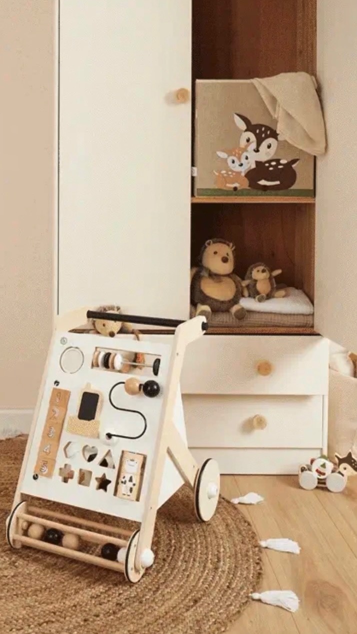 First steps, first discoveries 🤍
The Bieco Multi-Activity Baby Walker supports little ones as they start exploring the world on their feet.
With different activities to turn, slide, sort and explore, it helps develop balance, coordination and fine motor skills while keeping playtime fun.
Made from high-quality wood with stable rubber wheels for safe and smooth movement.
Perfect for curious little explorers from 12 months+
🛒 Available at www.irandehorizons.com
⚡ Also on Wolt for fast delivery
#irande #Bieco
#BabyWalker #WoodenToys
#MontessoriInspired #BabyDevelopment #CyprusKids