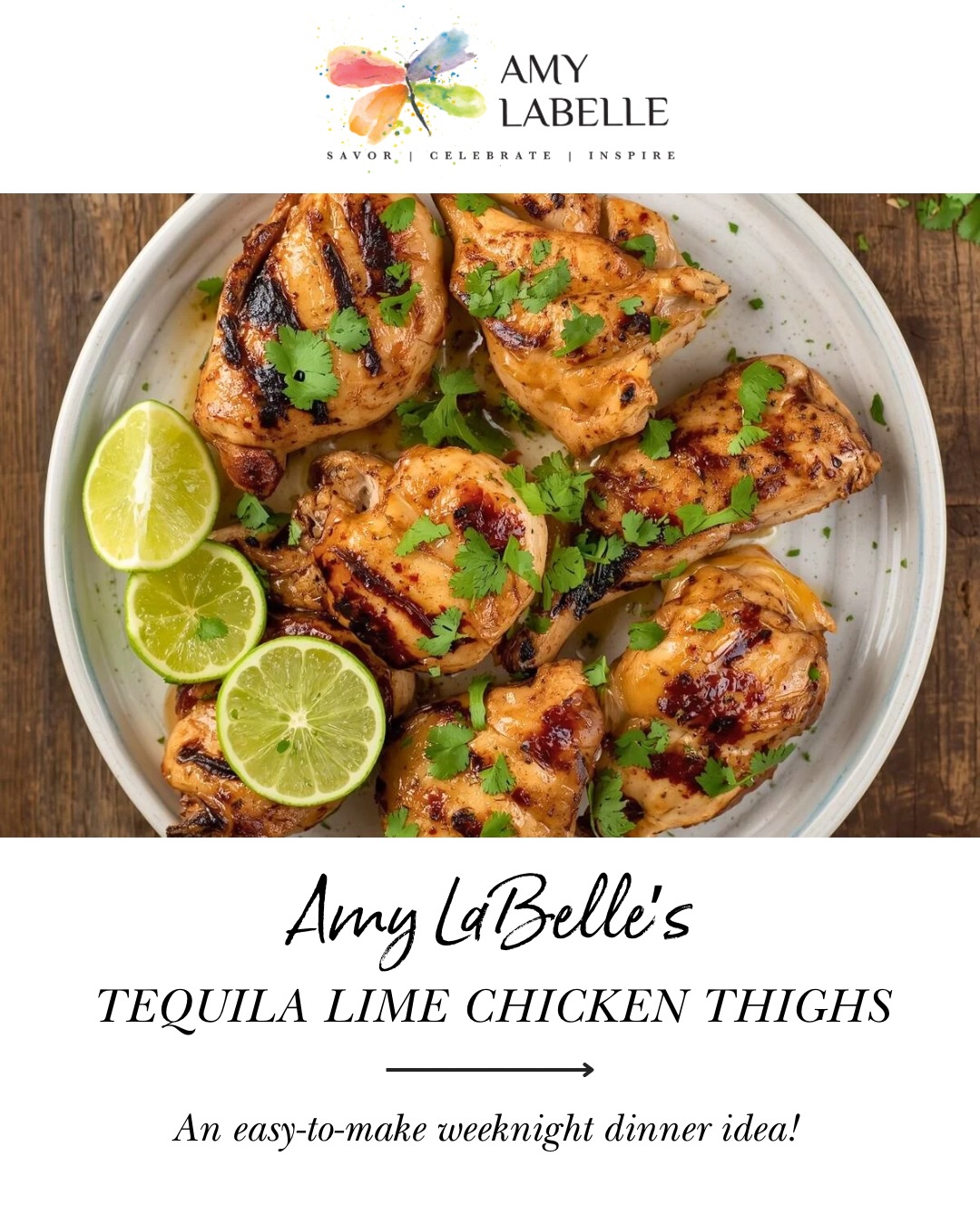 These tequila lime chicken thighs are perfect for busy weeknight dinners!🍴I made them for my family last week, and they were a huge hit! I served these over white rice with fresh lime wedges, but they are also amazing in tacos too. Full of flavor and super quick to prepare, thanks to @winemakerskitchen seasoning! 😋
What’s your favorite quick weekday meal? Let me know in the comments!
#cooking #homemade #recipe #cleaneating #mom