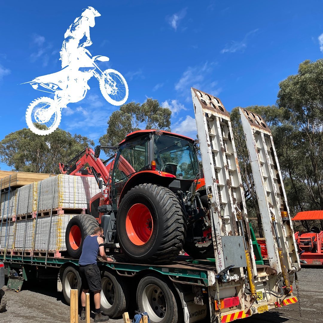 We sold a Kubota to the crazy cats at Nitro Circus, big tour of Australia happening in March 🚀 #kubota