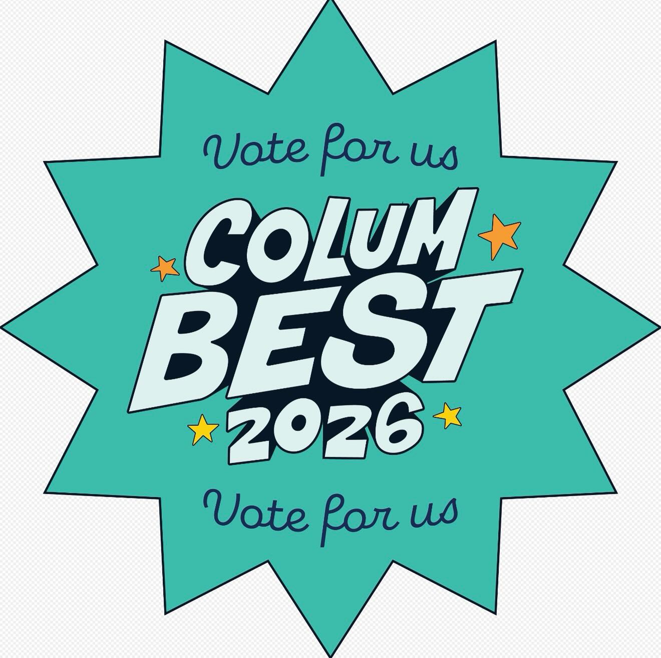 We are so honored to be nominated for Best Desserts 👍 Vote for us - link is in our bio. And thank you Columbus for all the love and support for the past 18 years! #bestdesserts #columbest #vote #localbusiness #womanowned