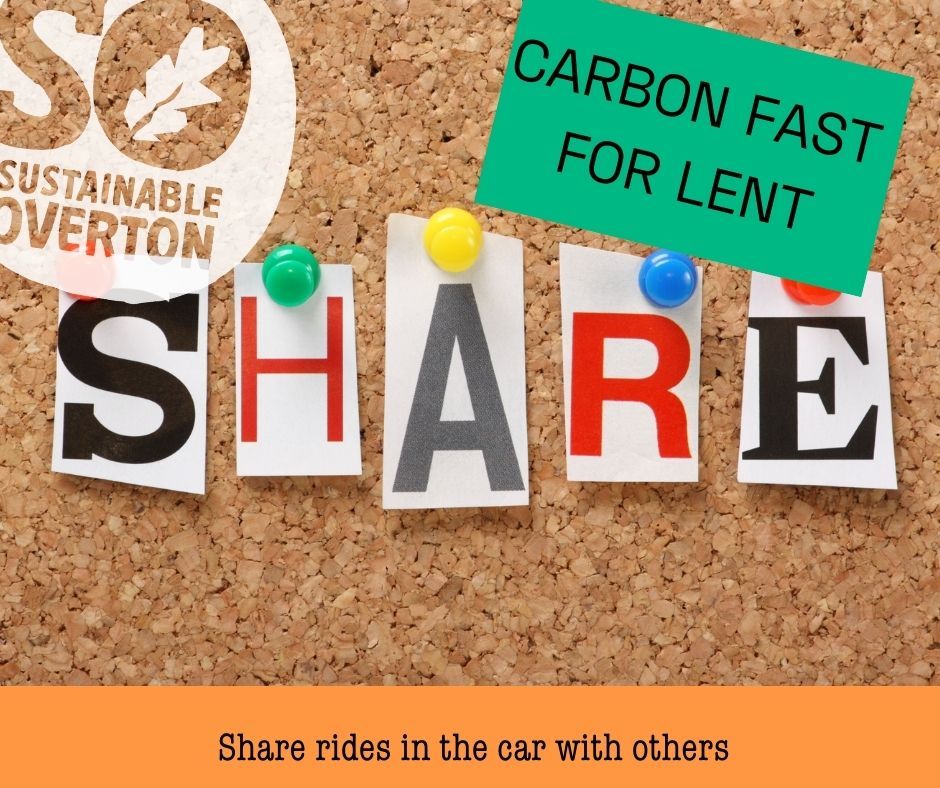 Fancy carbon fasting for Lent?
Day 21 #CarbonFast. We'll post a new idea each day