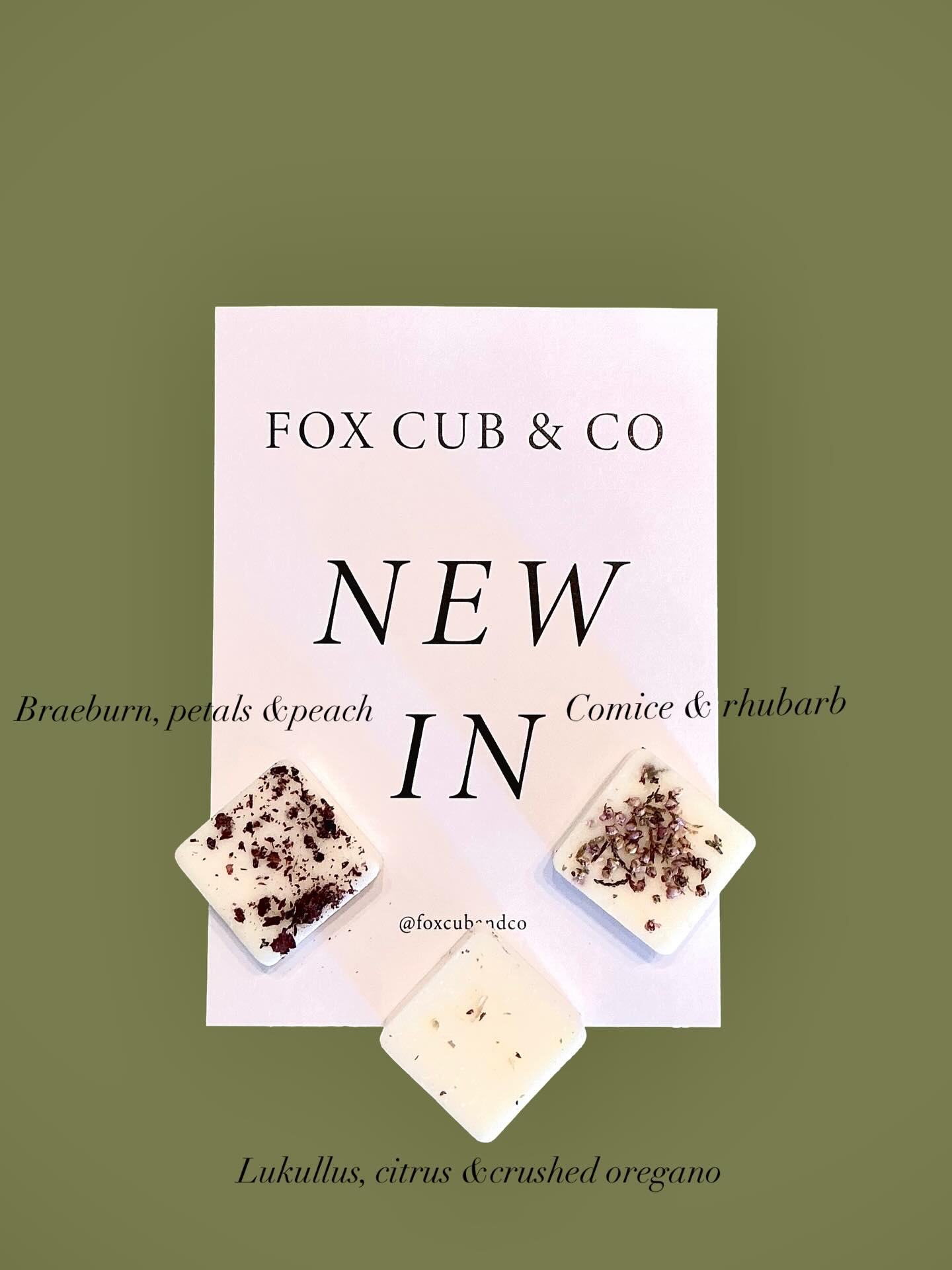 New fox cub & co wax melts… #newin #waxmelts #smellsamazing #homedecor #gifts