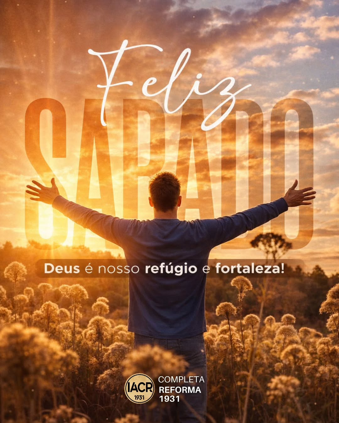 Lembra-te do dia de sábado, para o santificar.”
Êxodo 20:8
Que este santo dia seja de comunhão com Deus e renovação espiritual. 🙌
FELIZ SABADO!
#felizsábado #iacr #diadocriador #exodo20
