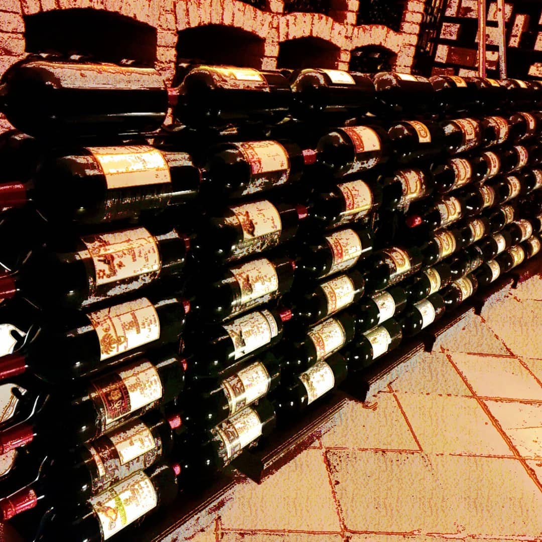 Couldn't drink them all! #winecellar #vienna #escrs2018