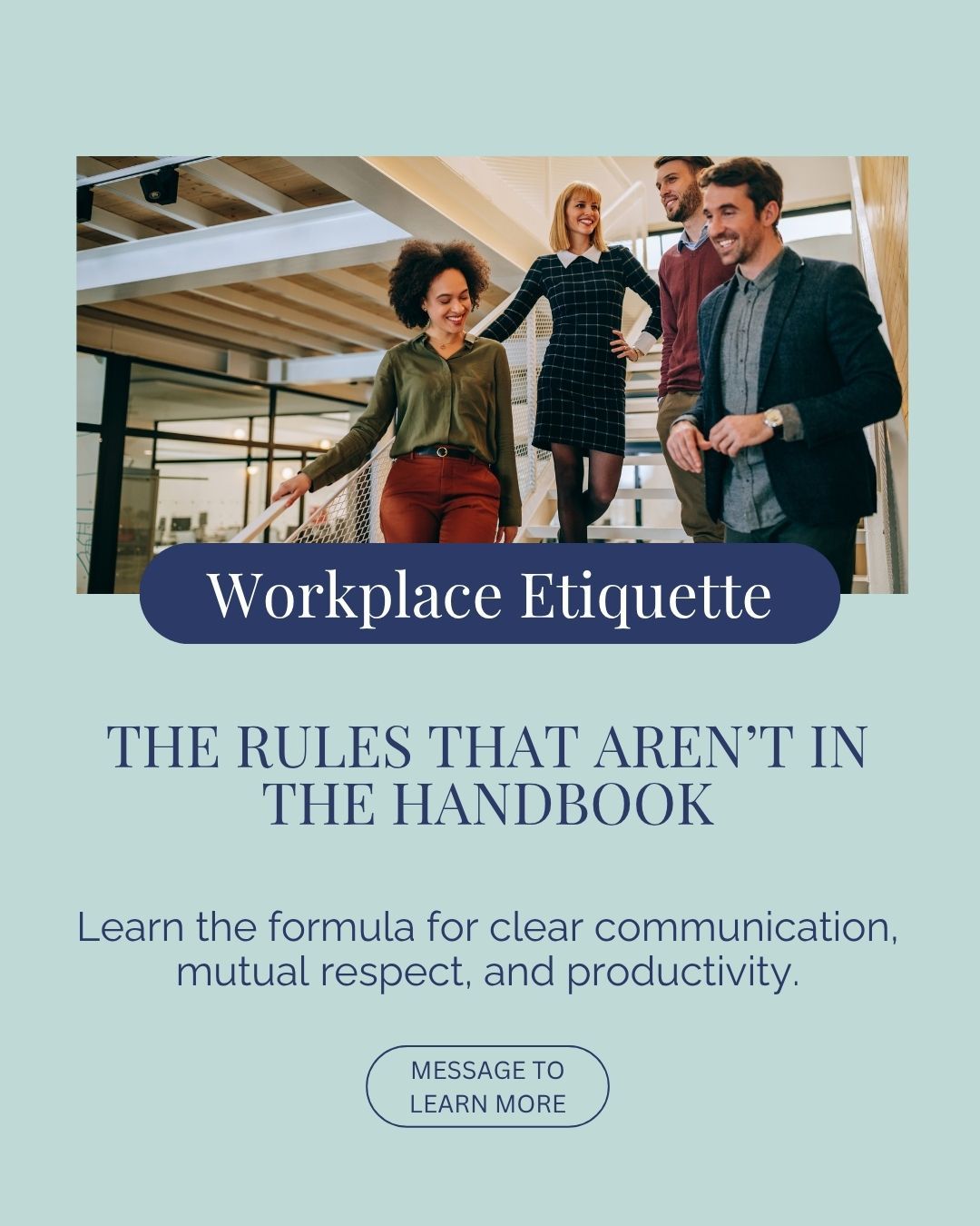 I recently had the chance to work with a department that was struggling. Their annual survey showed gaps in communication and professionalism.
They reached out for coaching. What a smart move 😉
If your organization is seeing some of the same challenges, I would be happy to talk with you about how we can work through them together.
#ThePoliteCompany #WorkplaceEtiquette #Professionalism #BusinessCoaching #SWMissouri #SEKansas #NWArkansas