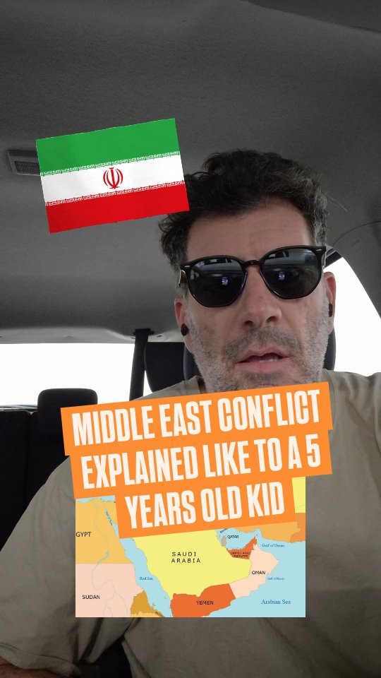 Here is the current conflict in the Middle East explained to you like to a 5 years old kids. Let me know what you think and share this to a person who needs explanation!
#israel #middleeast #holyland #iran #visitisrael