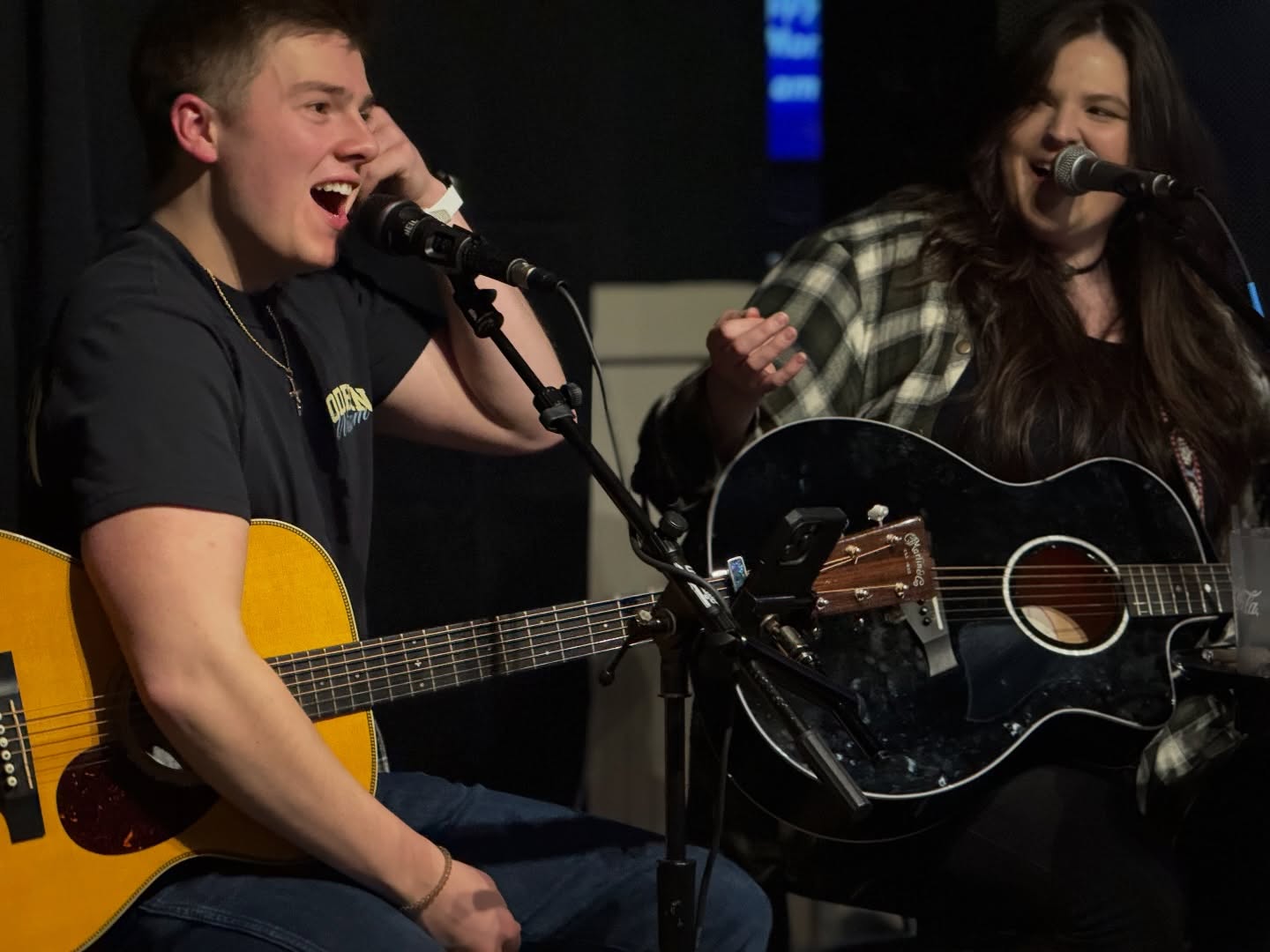 the amount of déjà vu I experienced last night was insane. i kept thinking “what year is it???” because the era of @jetjurgensmeyer & I playing in Ashland City was also the era I used to drive him to co-writes because he didn’t have a license yet. and then a family walked in with tall teenagers that used to be little girls requesting Taylor Swift songs to dance to in front of the speakers. there’s nothing like a walk down memory lane to remind you how fast this world can turn. and also a reminder that even at 21 and 29, you and your pseudo little brother are still the 15 & 23 year olds you always were. #nashville #originalmusic #singersongwriter #livemusic