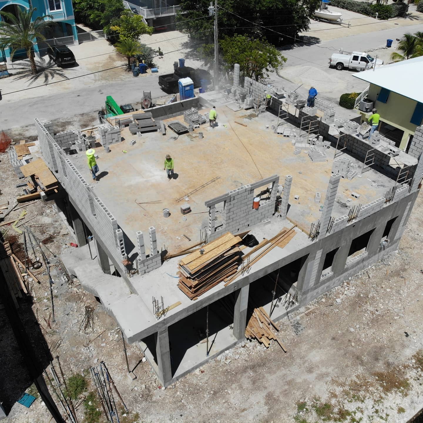 Masonry work in the Florida Keys
#keysconstruction #contractorsofinsta #southfloridabuilder